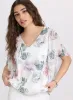 Mesh Rose Print Blouse sold by Laura
