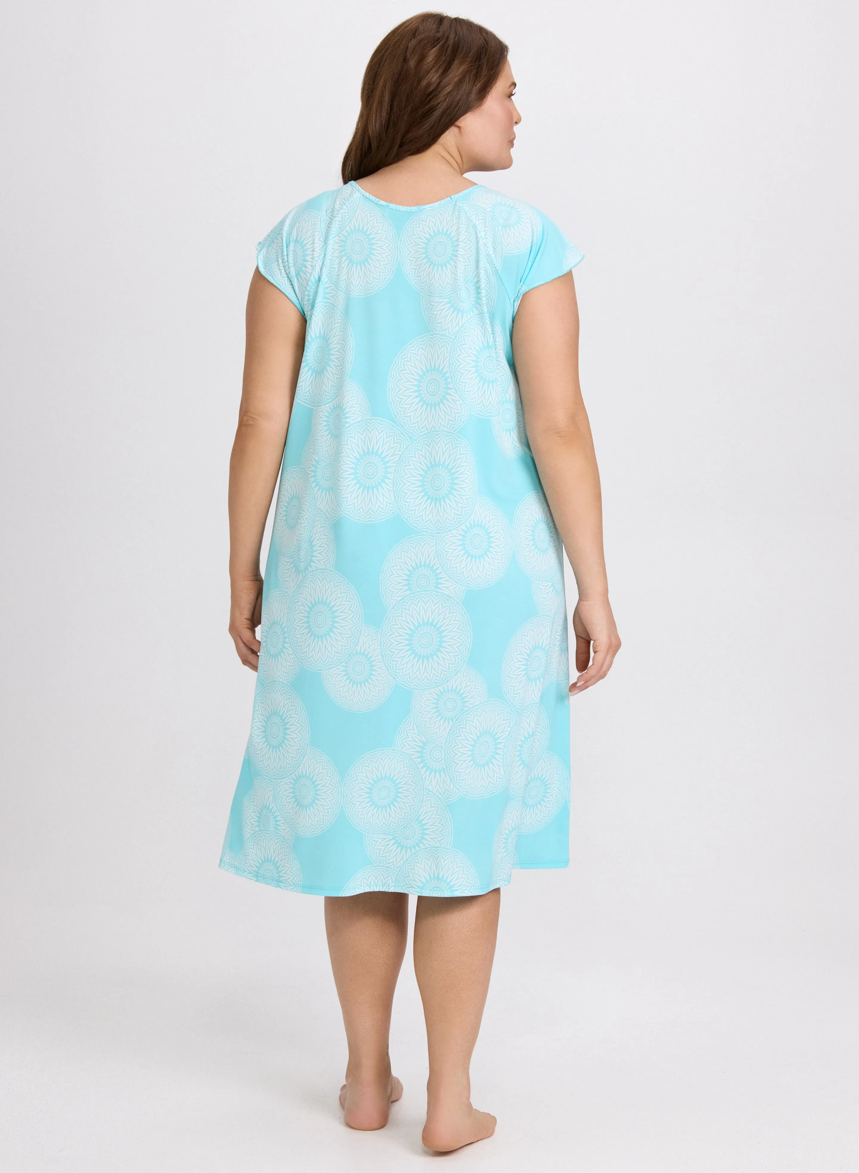 Floral Print Nightgown sold by Laura product image thumbnail 3