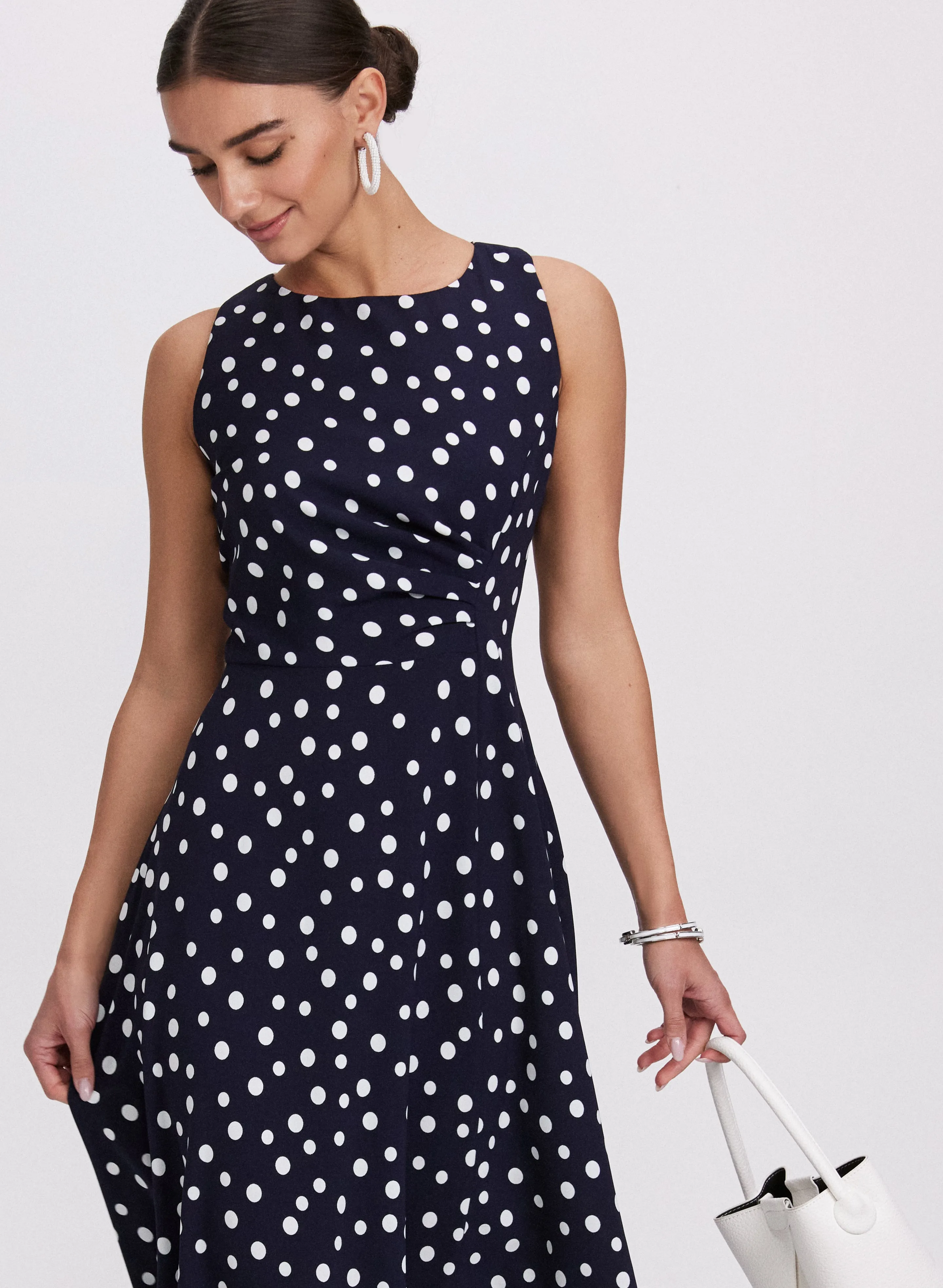 Polka Dot Midi Dress sold by Laura product image thumbnail 4