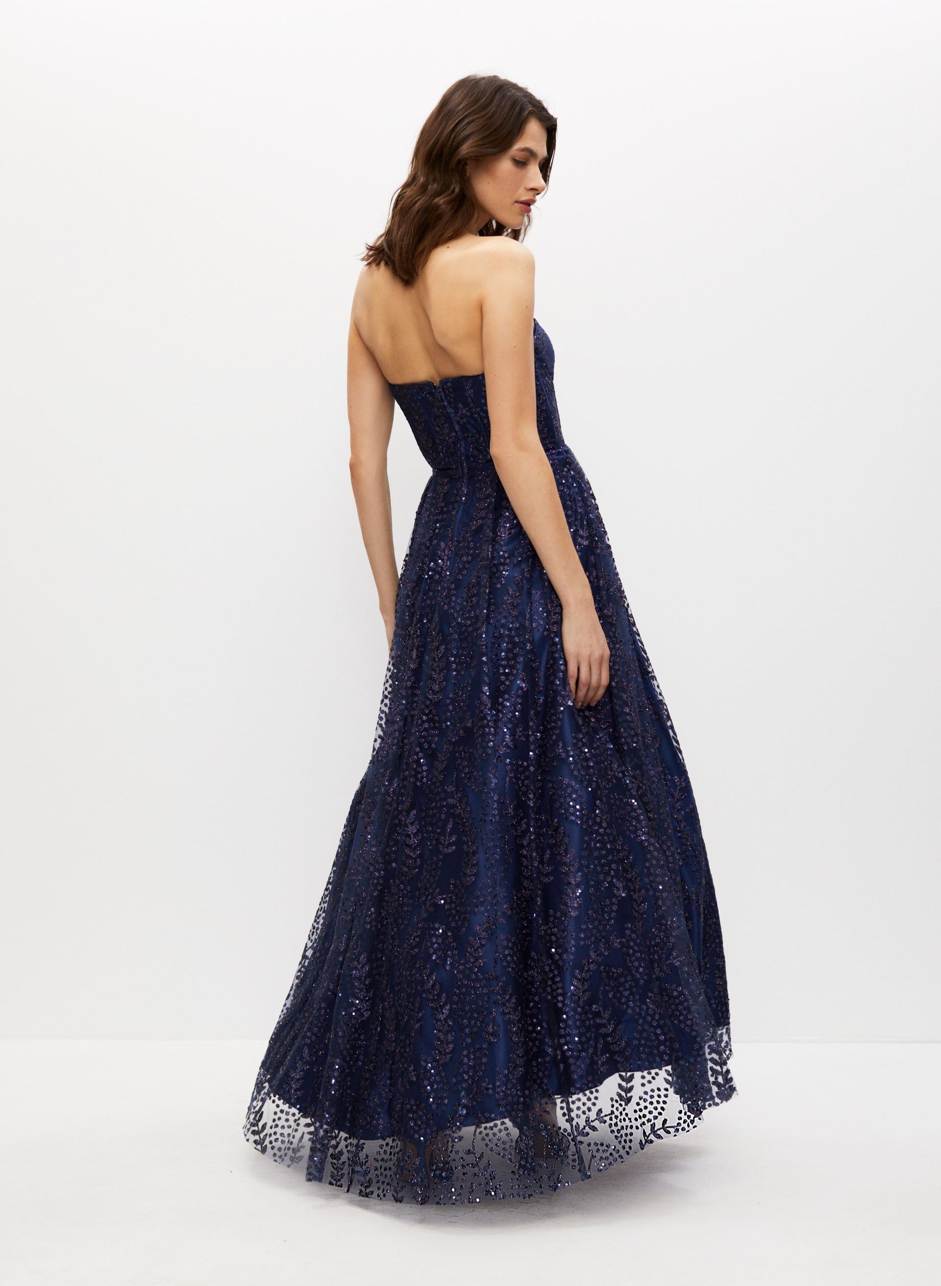 Strapless Corset Detail Ball Gown sold by Laura product image thumbnail 2