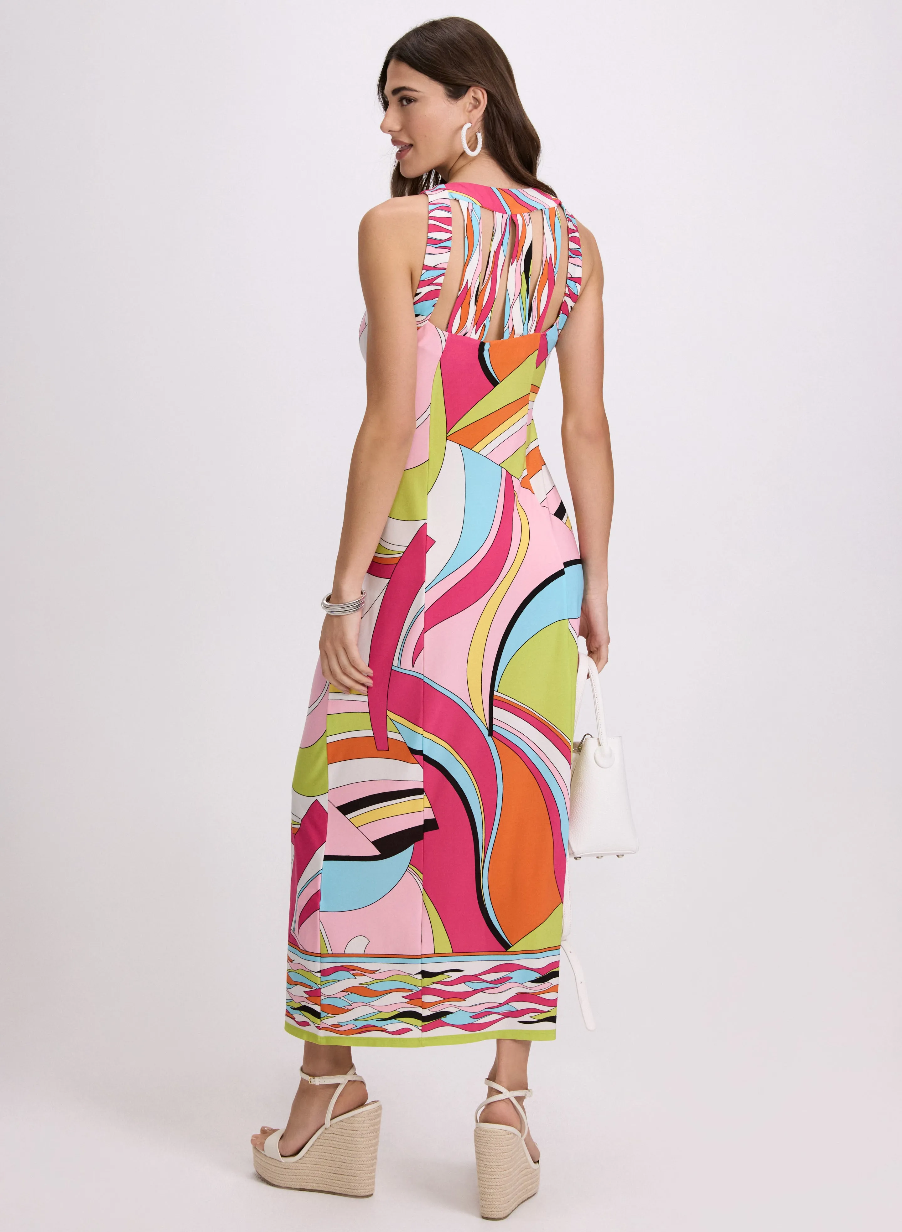 Abstract Print Maxi Dress sold by Laura product image thumbnail 4