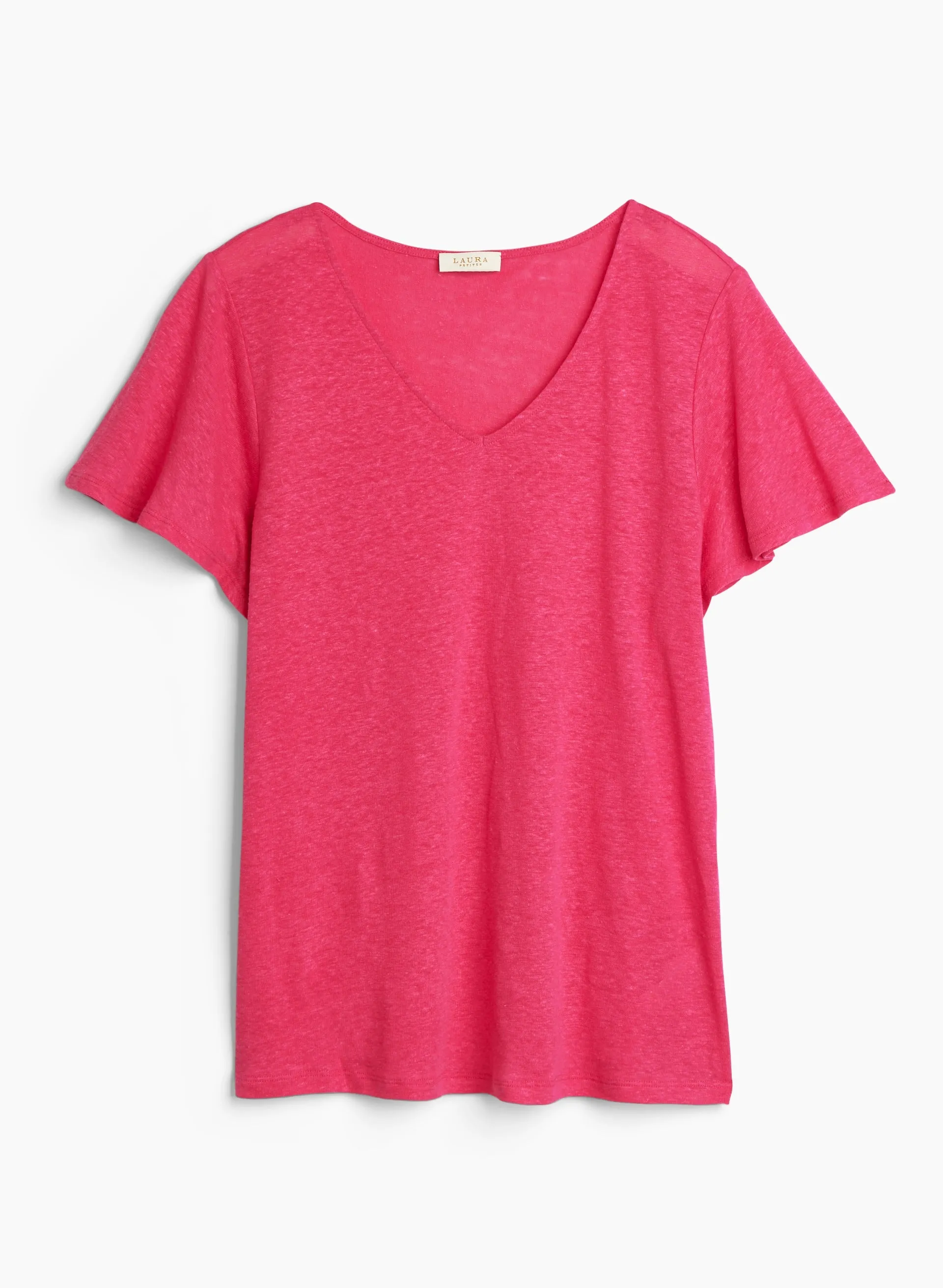 Short Ruffle Sleeve Tee sold by Laura product image thumbnail 5