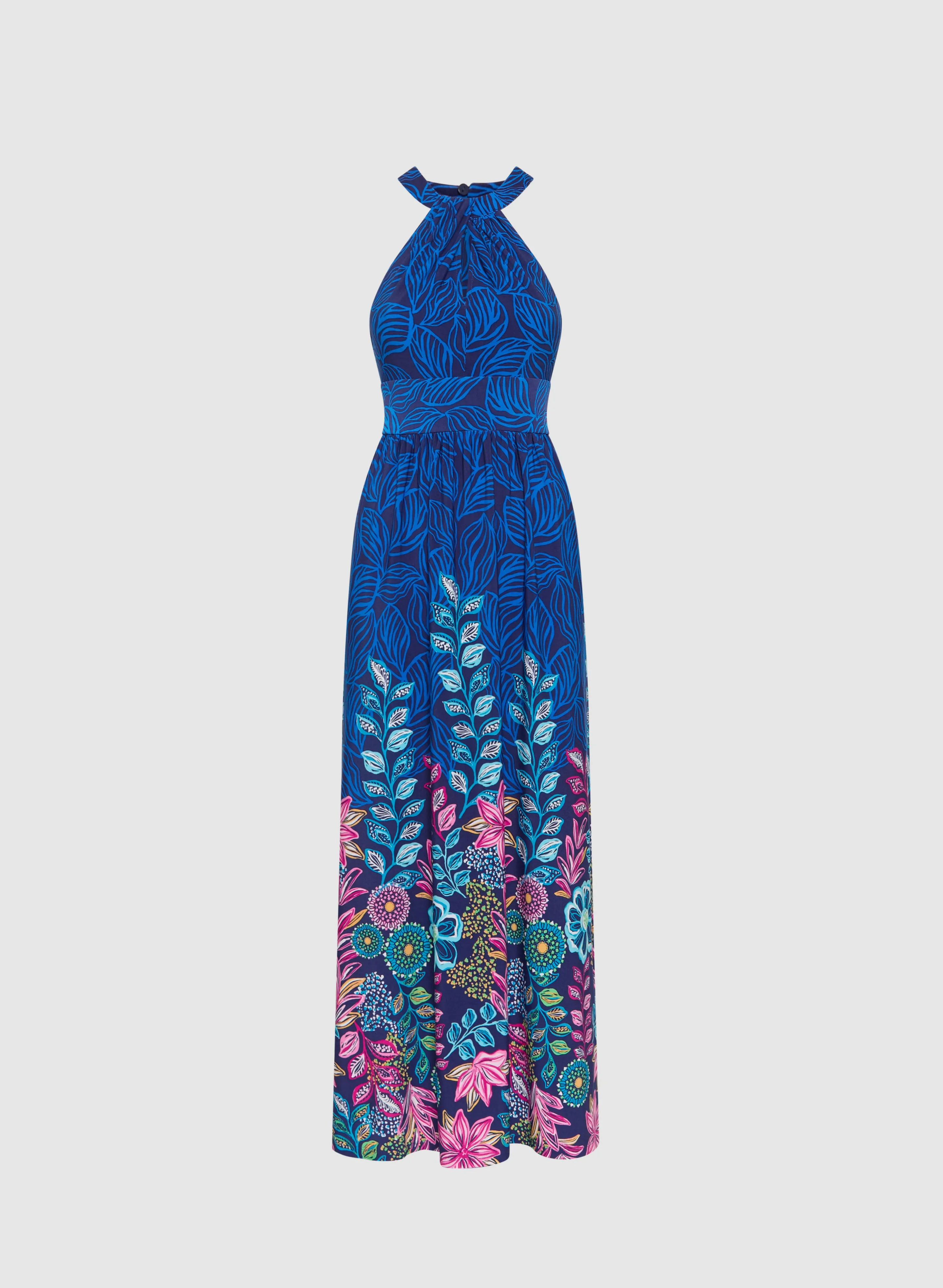 Leaf Print Maxi Dress sold by Laura product image thumbnail 5