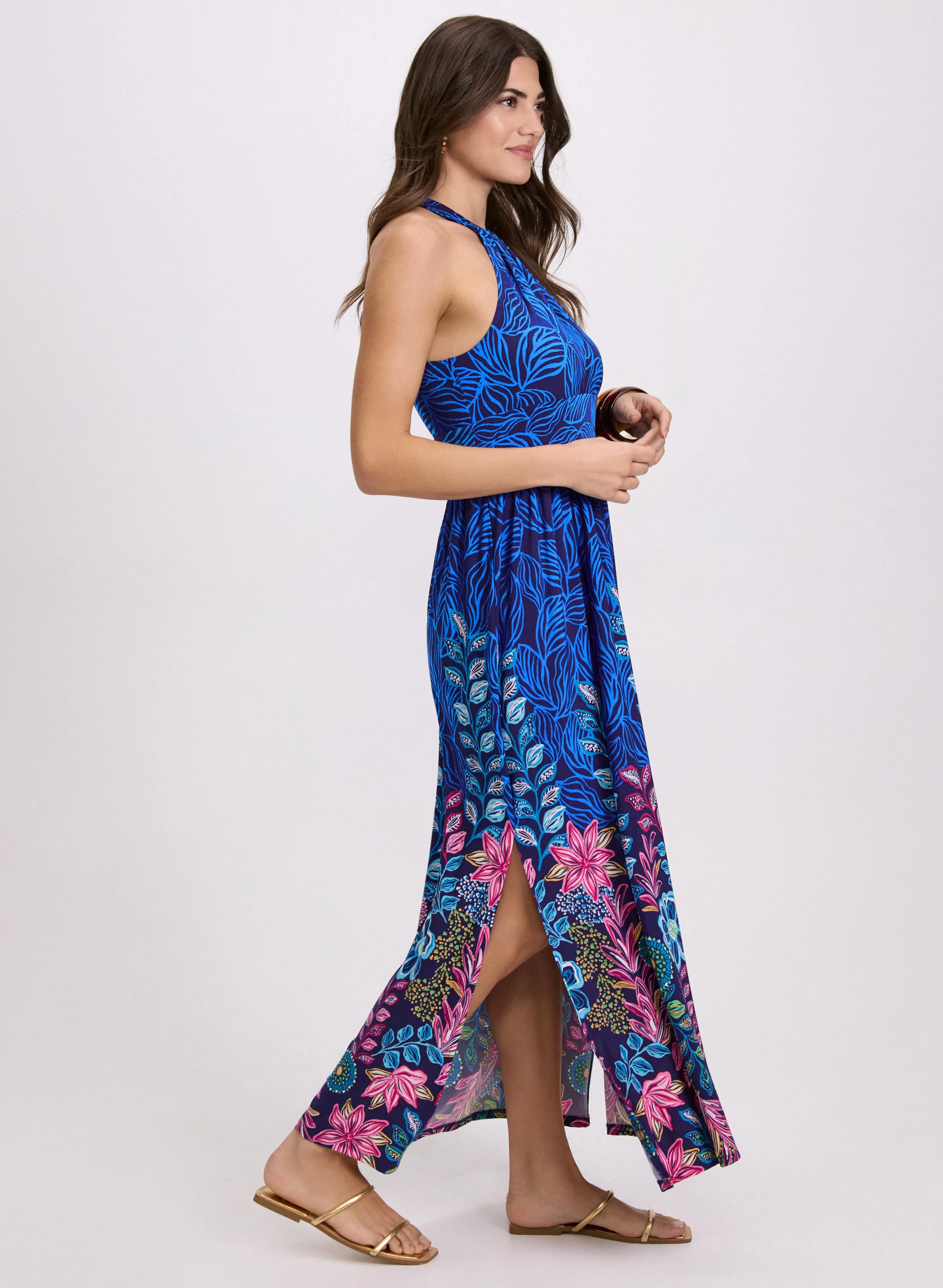Leaf Print Maxi Dress sold by Laura product image thumbnail 2