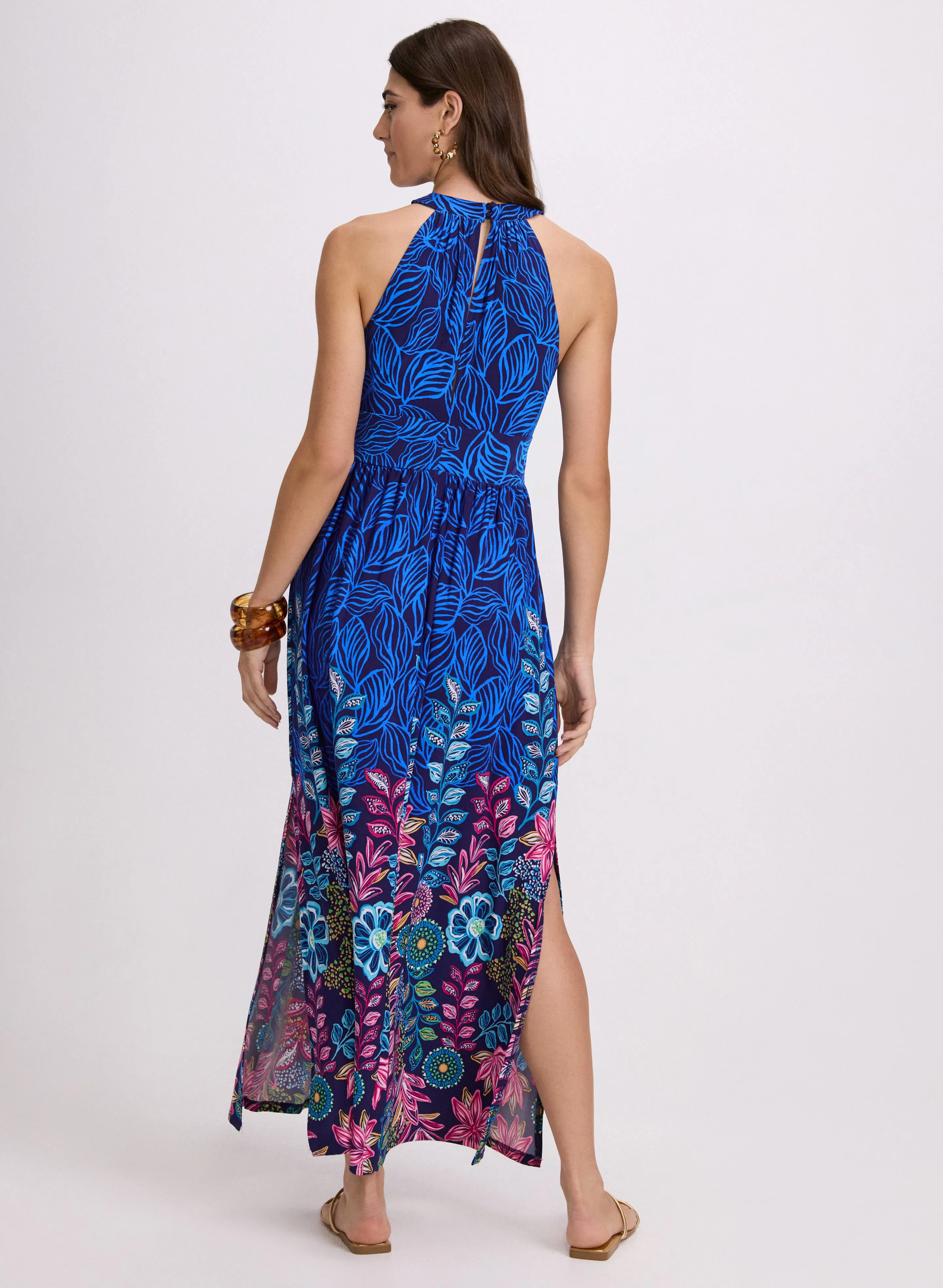 Leaf Print Maxi Dress sold by Laura product image thumbnail 4