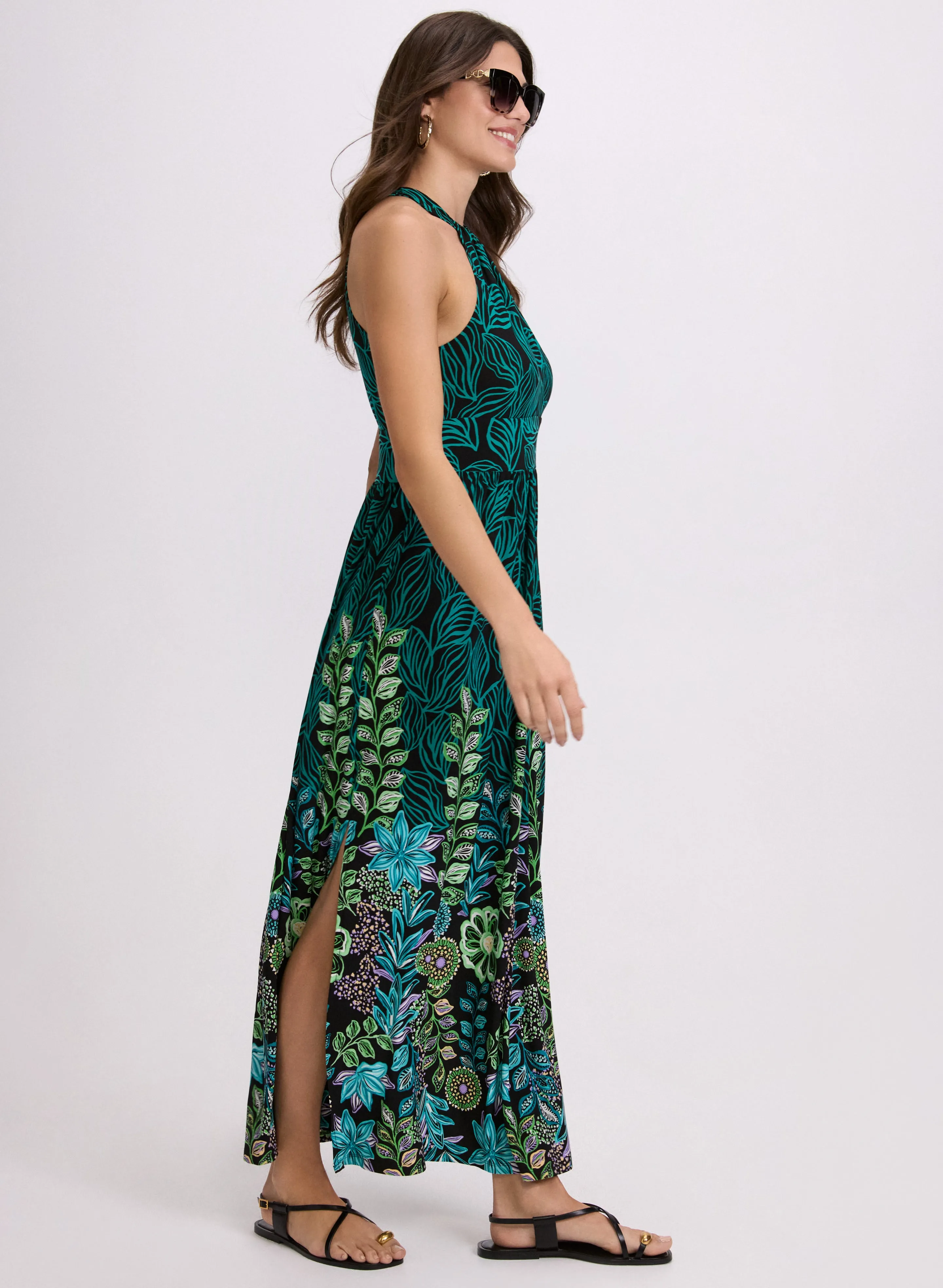 Leaf Print Maxi Dress sold by Laura product image thumbnail 2