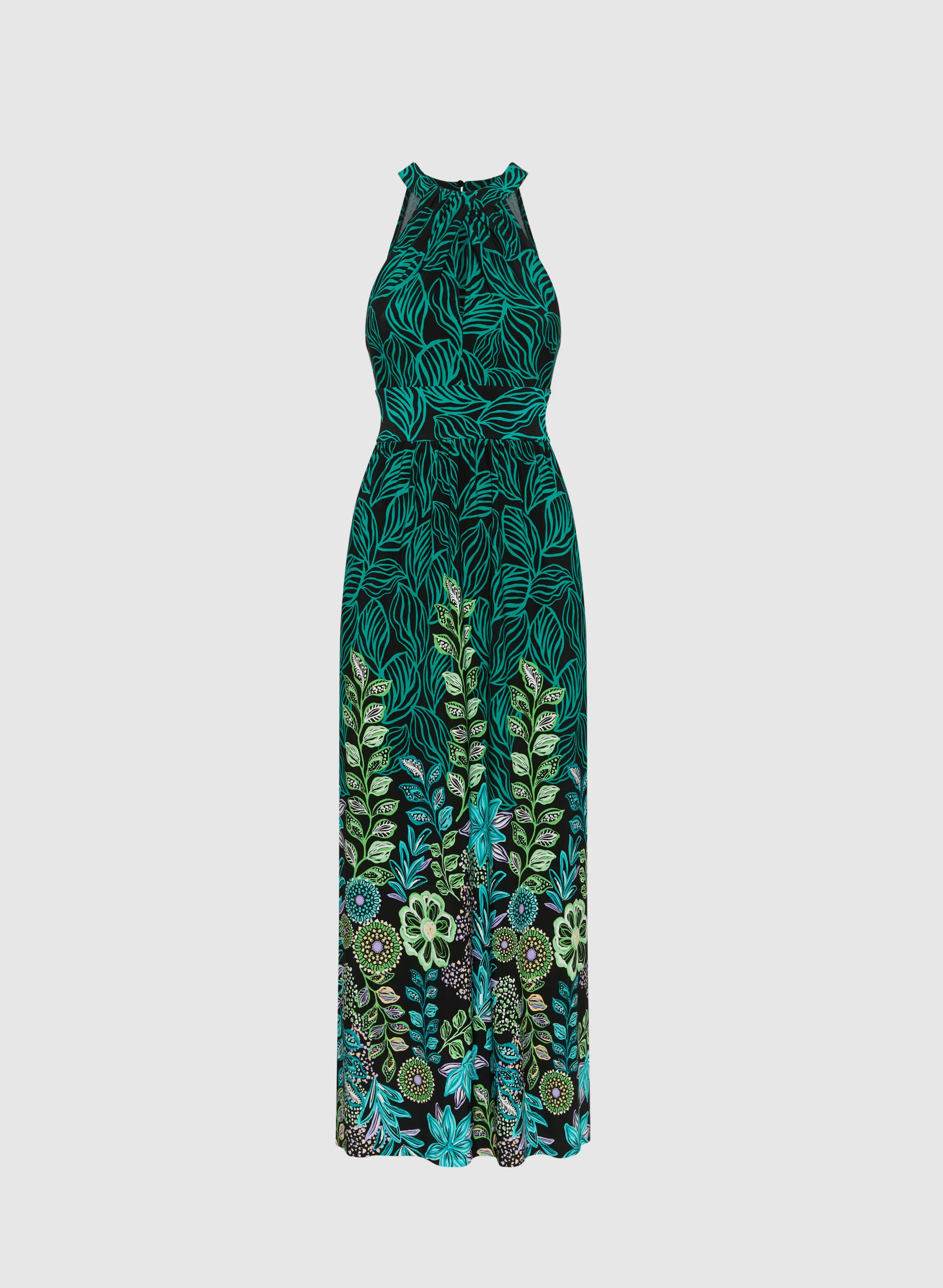 Leaf Print Maxi Dress sold by Laura product image thumbnail 5