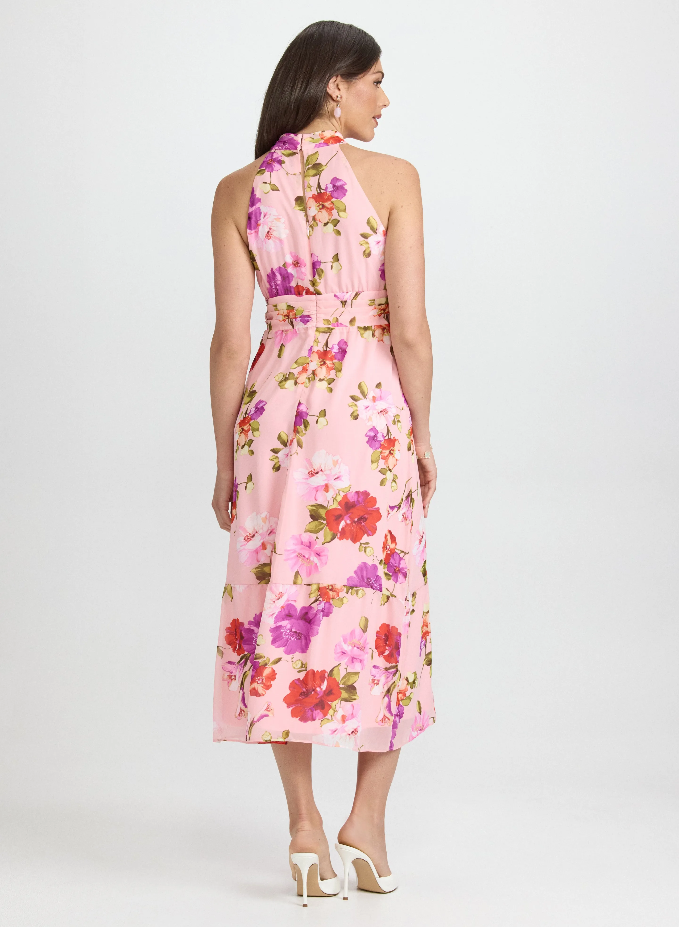 Floral Rosette Embellished Dress sold by Laura product image thumbnail 4