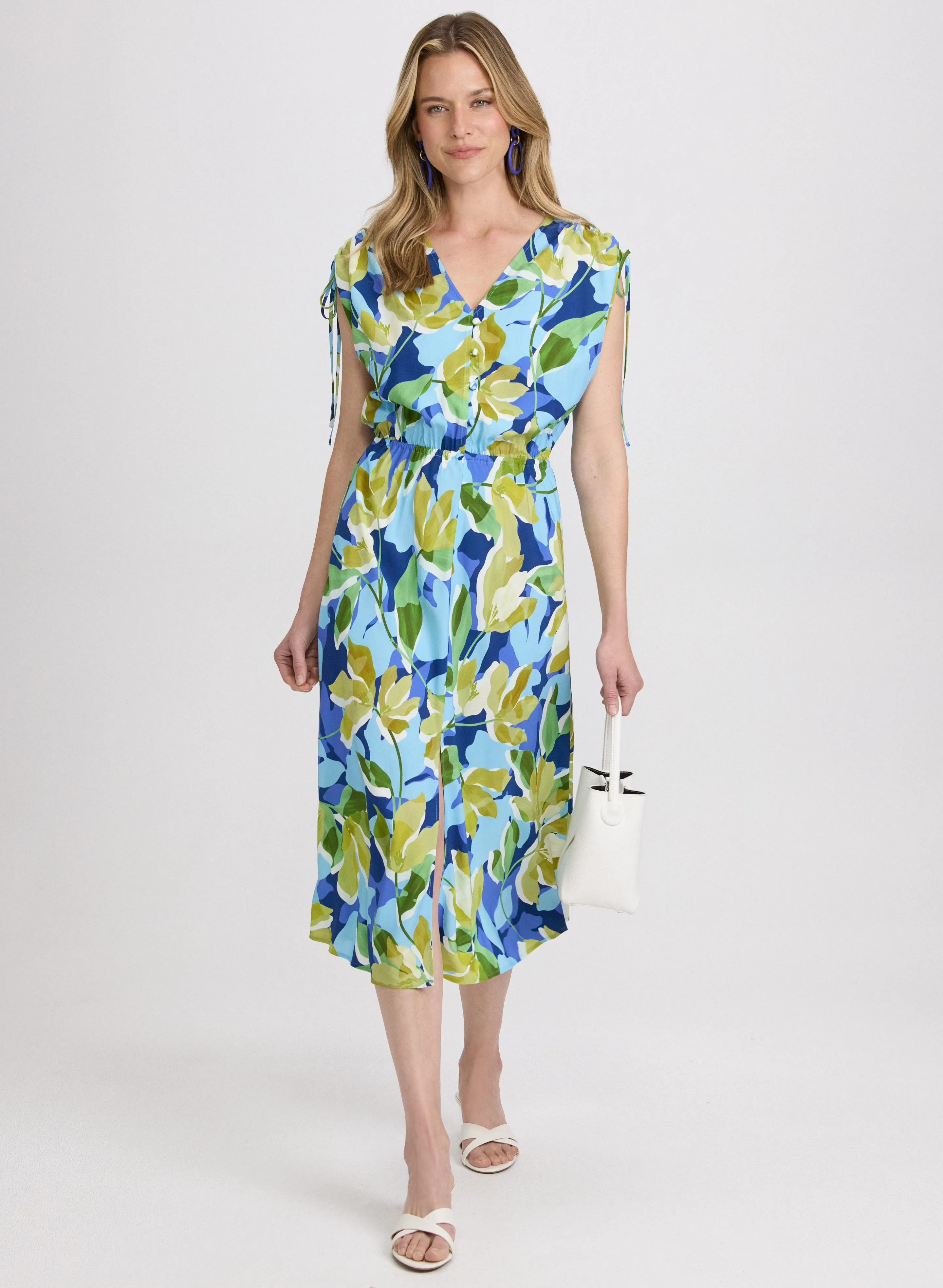 Floral Midi Dress sold by Laura