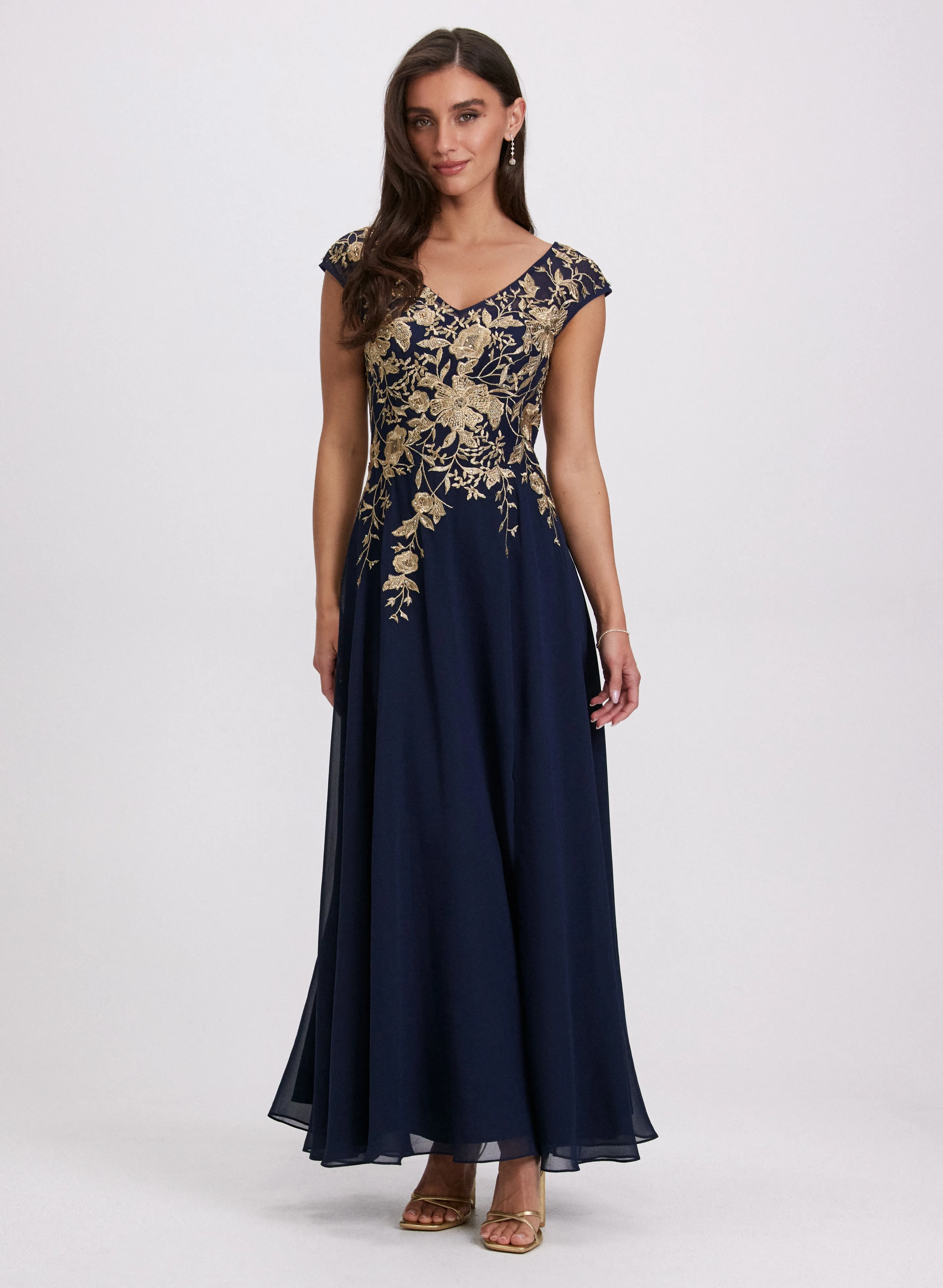 Floral Embroidered Dress sold by Laura