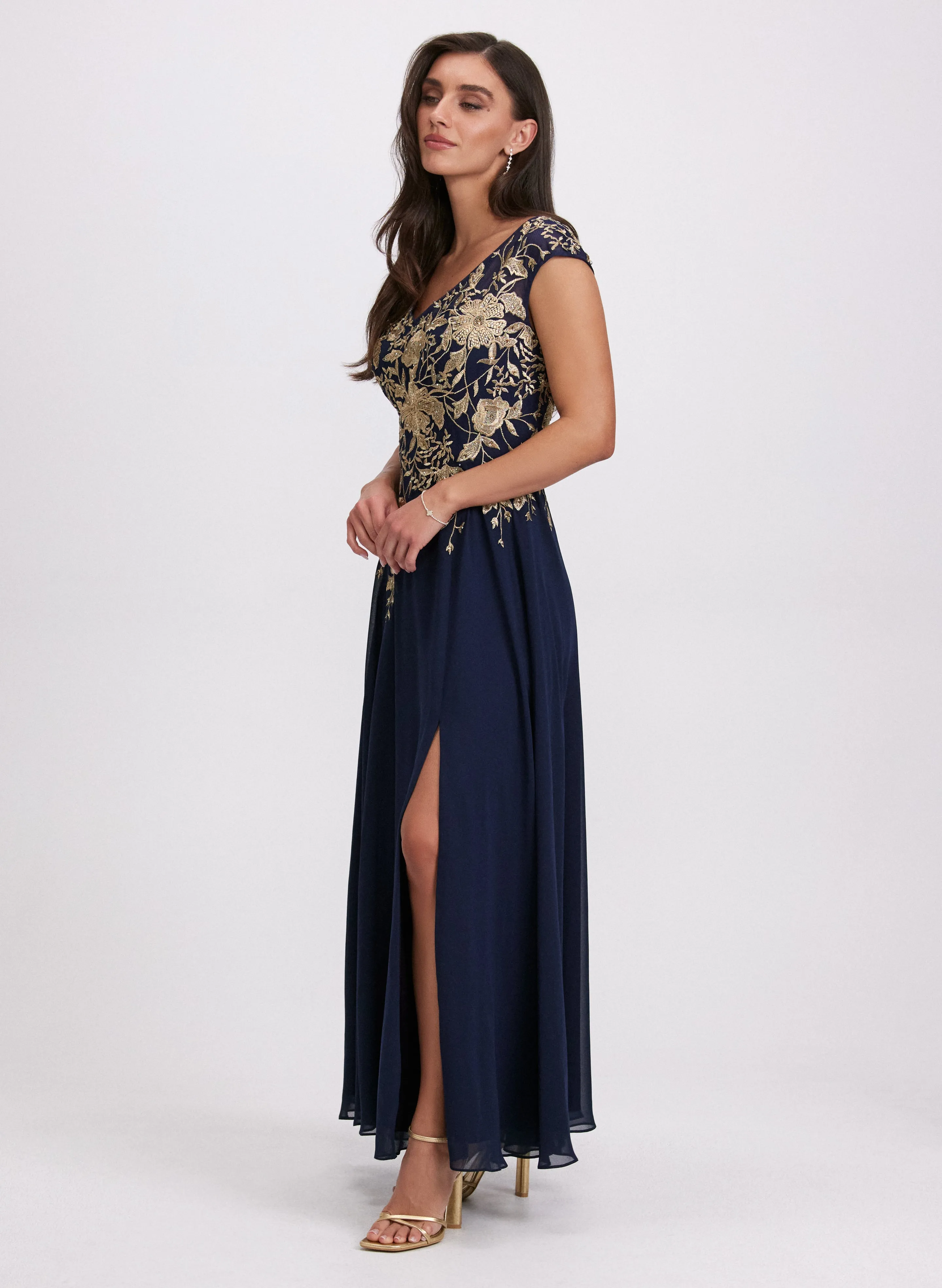 Floral Embroidered Dress sold by Laura product image thumbnail 2