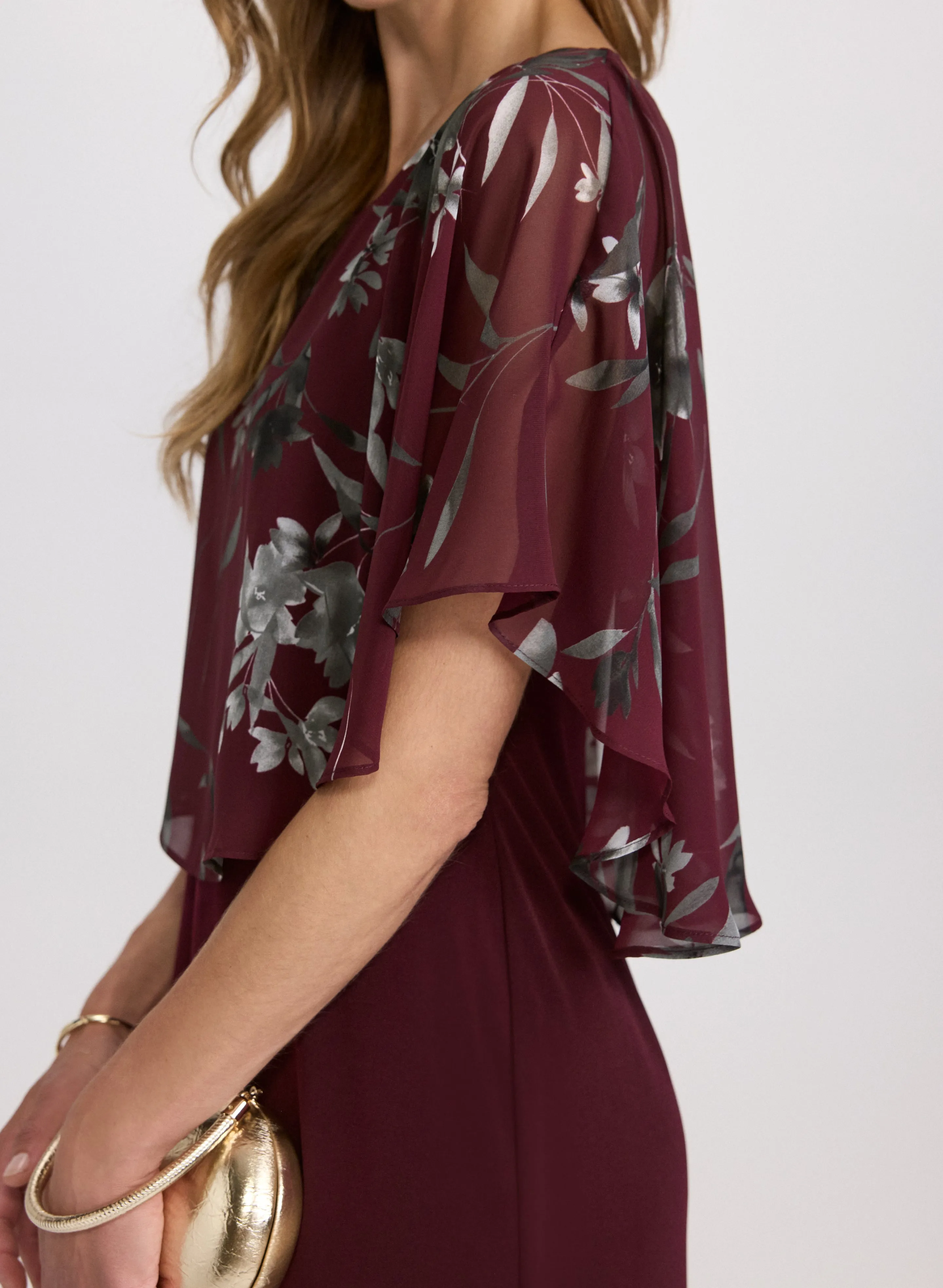 Floral Capelet Dress sold by Laura product image thumbnail 5