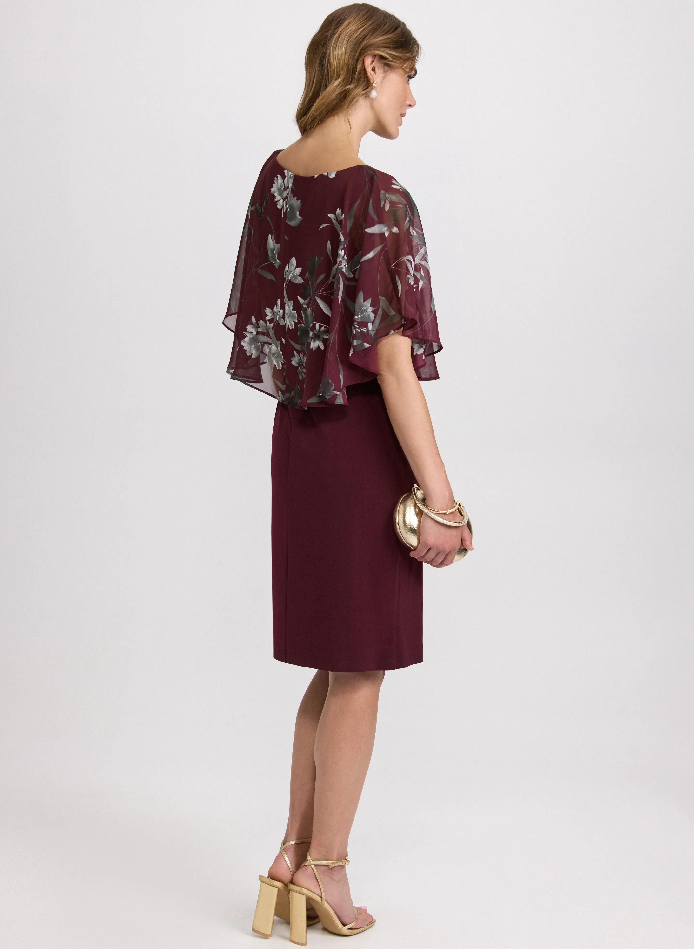 Floral Capelet Dress sold by Laura product image thumbnail 3
