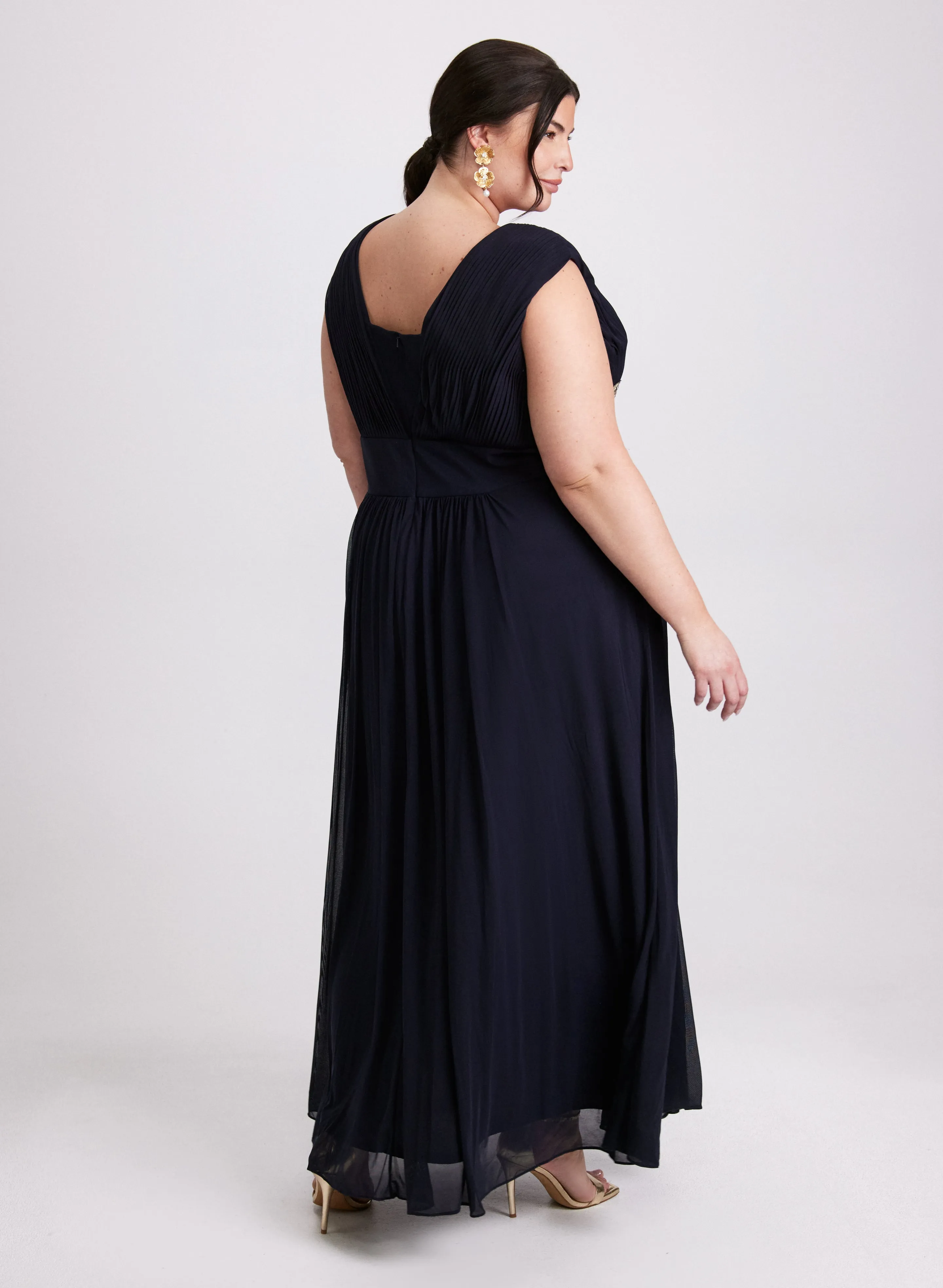 Embroidered Appliqué Dress sold by Laura product image thumbnail 3