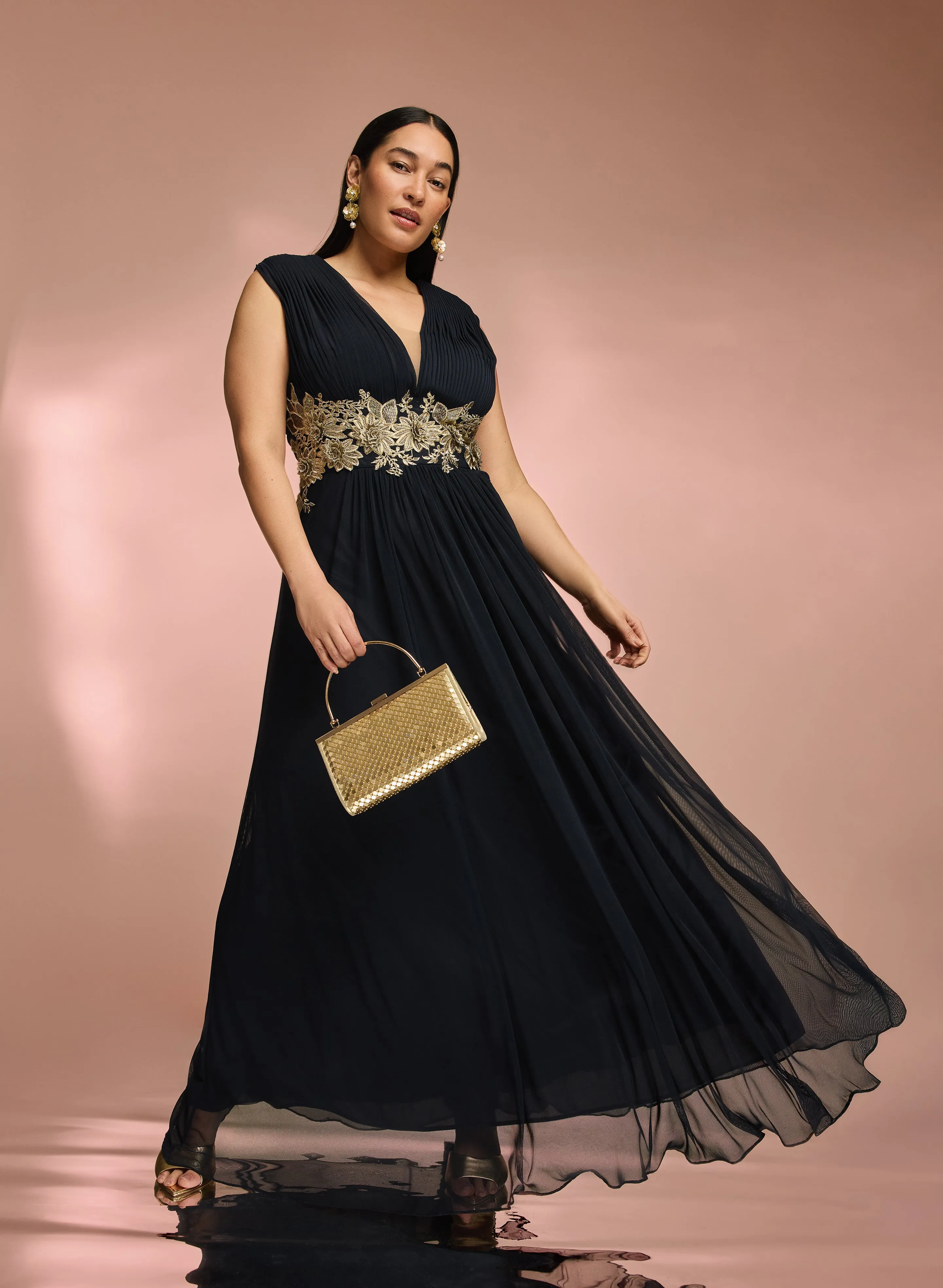 Embroidered Appliqué Dress sold by Laura product image thumbnail 2