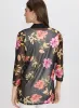 Sheer Floral Open Front Top sold by Laura