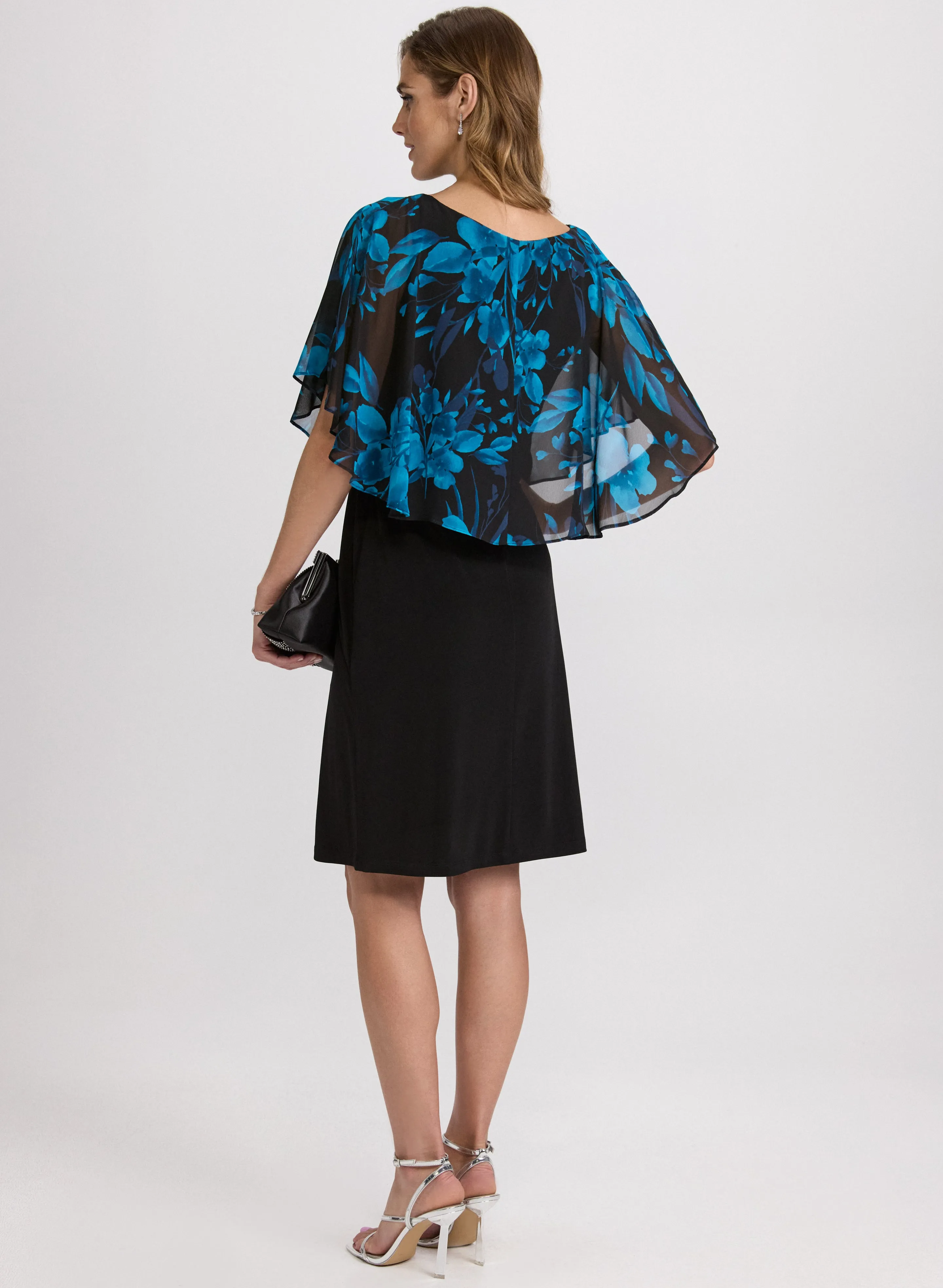 Floral Capelet Dress sold by Laura product image thumbnail 3