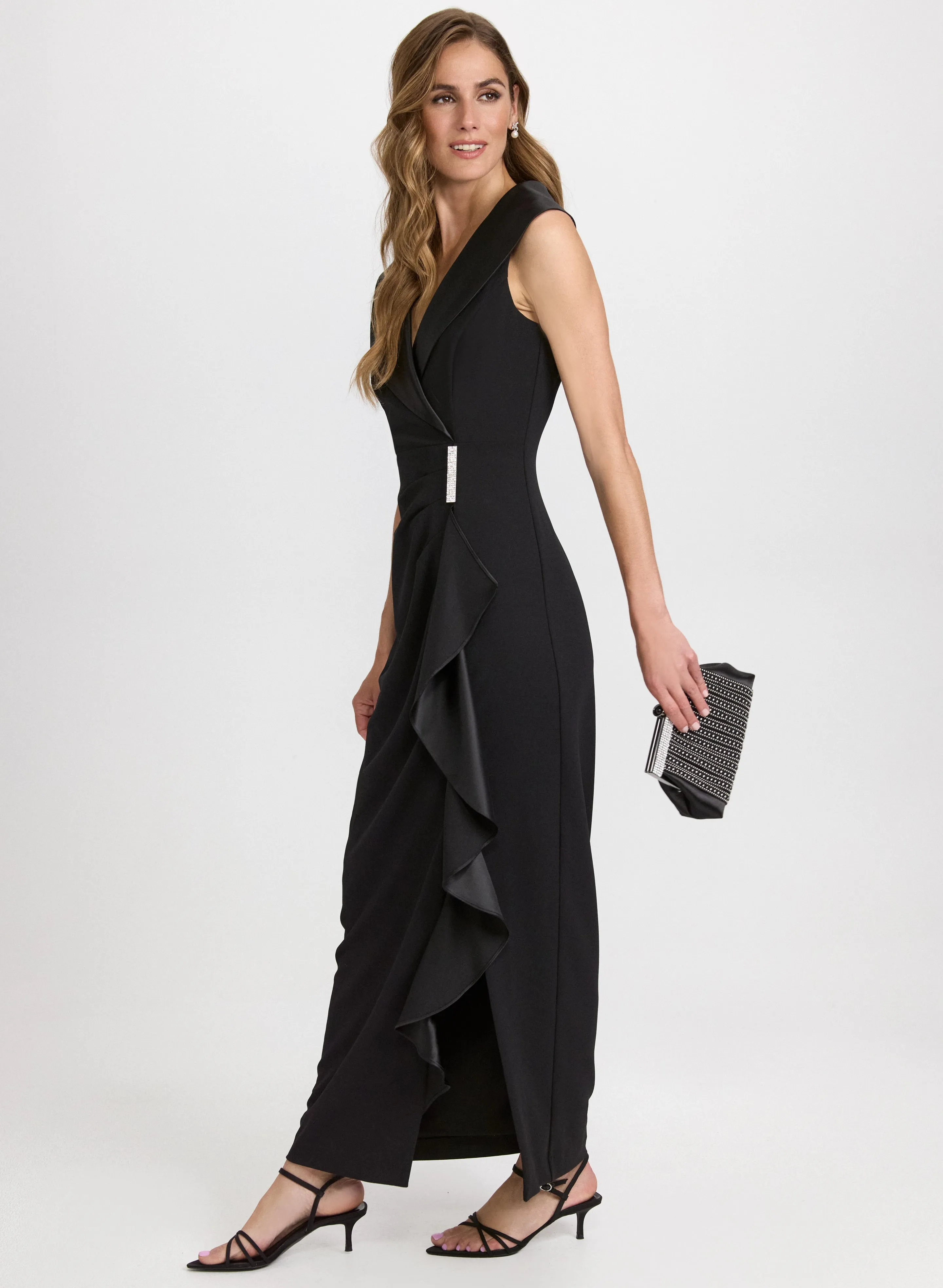 Satin Detail Dress sold by Laura product image thumbnail 2