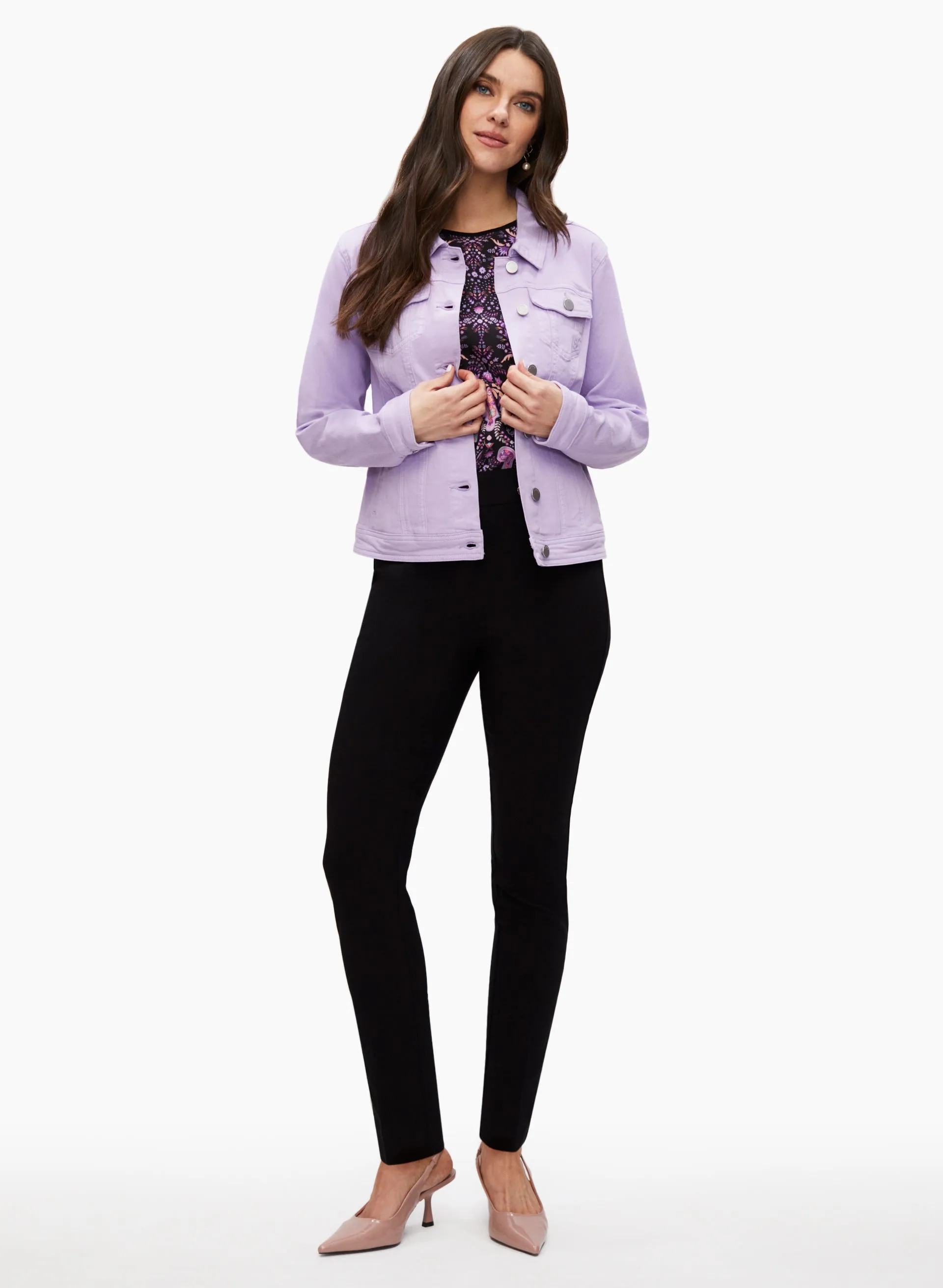 Pull-On Button Detail Pants sold by Laura product image thumbnail 3