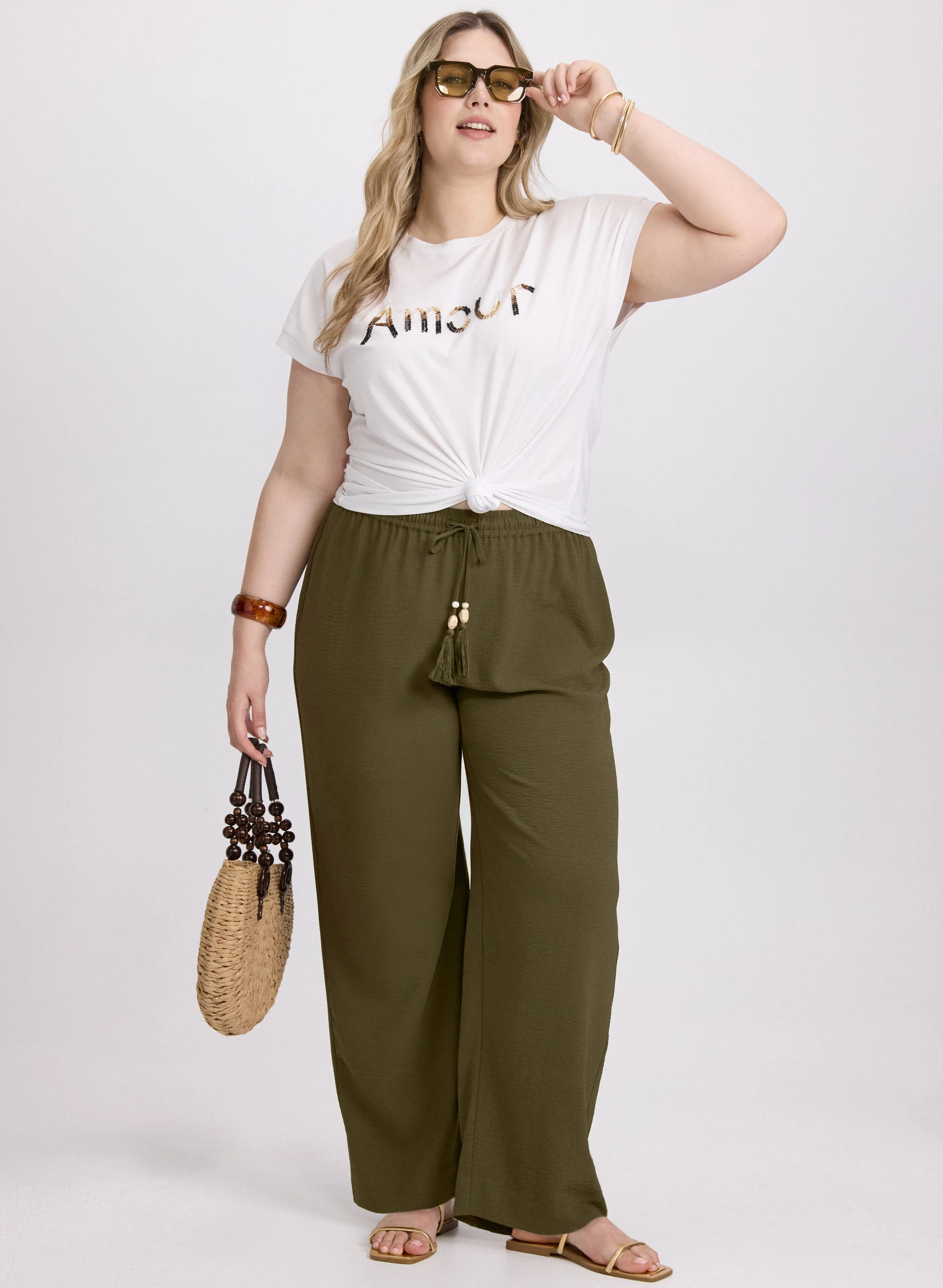 Embellished Script T-Shirt sold by Laura product image thumbnail 3