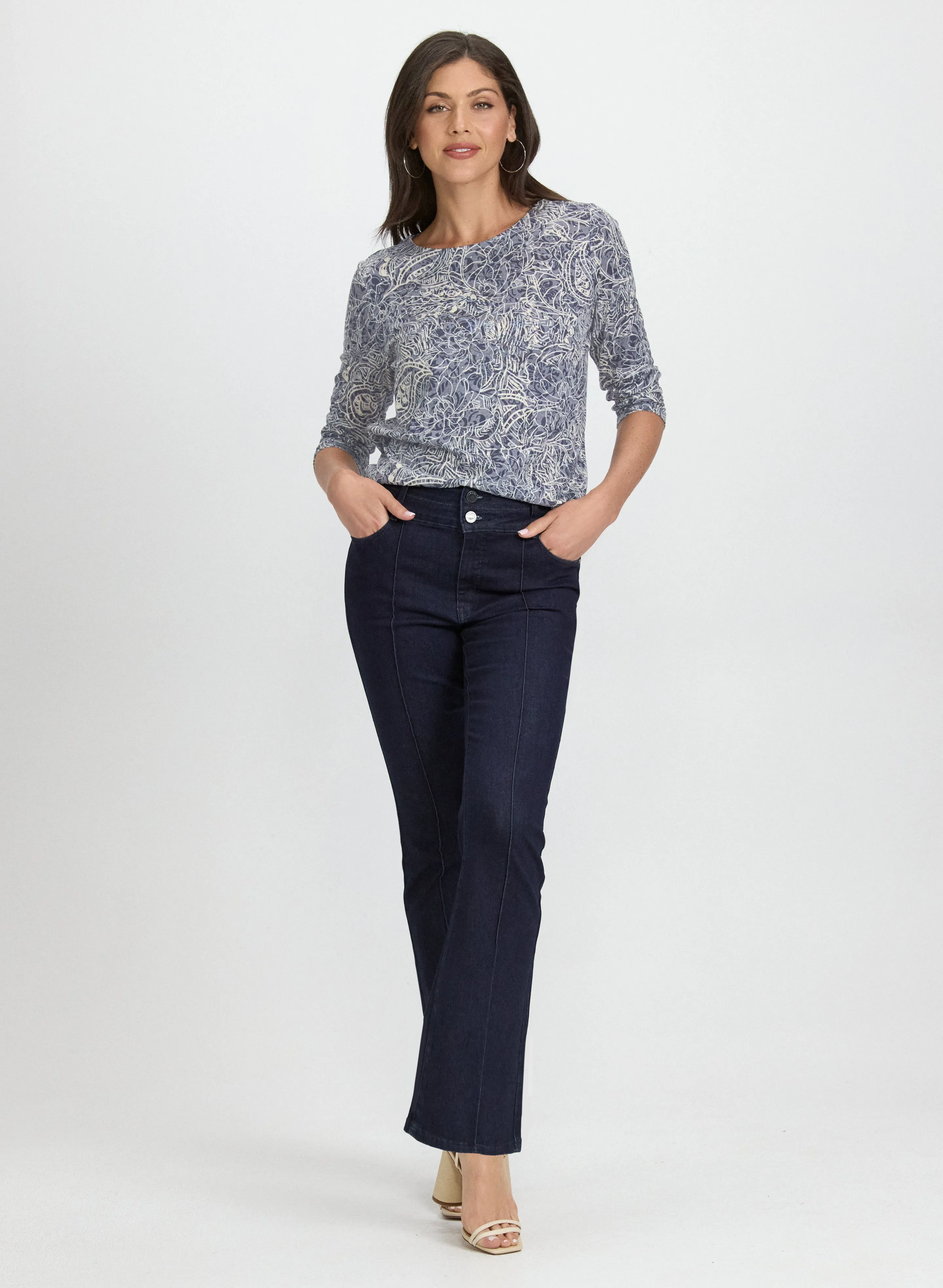 Mixed Print T-Shirt sold by Laura product image thumbnail 4