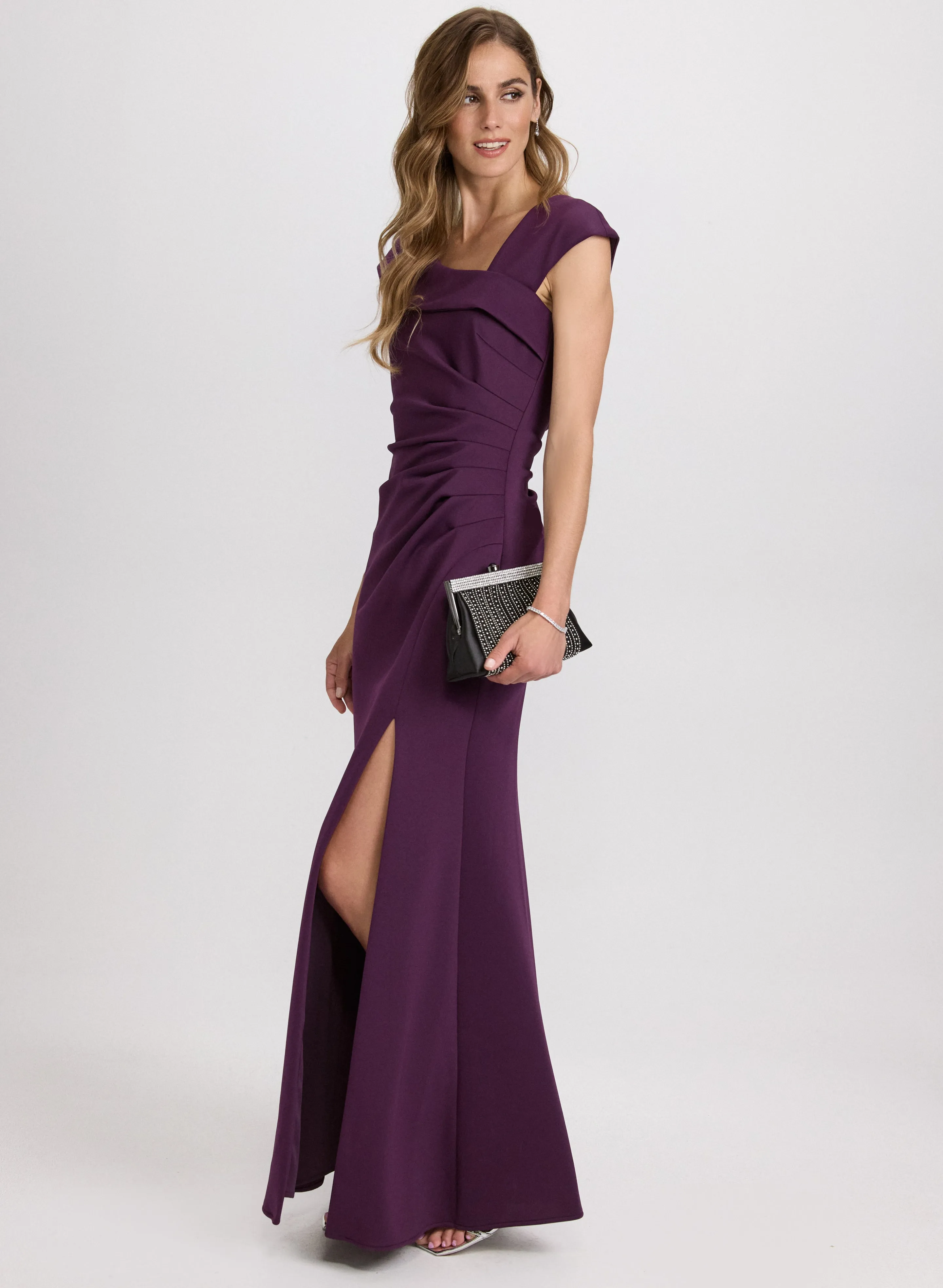 Asymmetric V-Neck Dress sold by Laura product image thumbnail 2