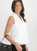 Lace-Through Tie-Neck Blouse sold by Laura