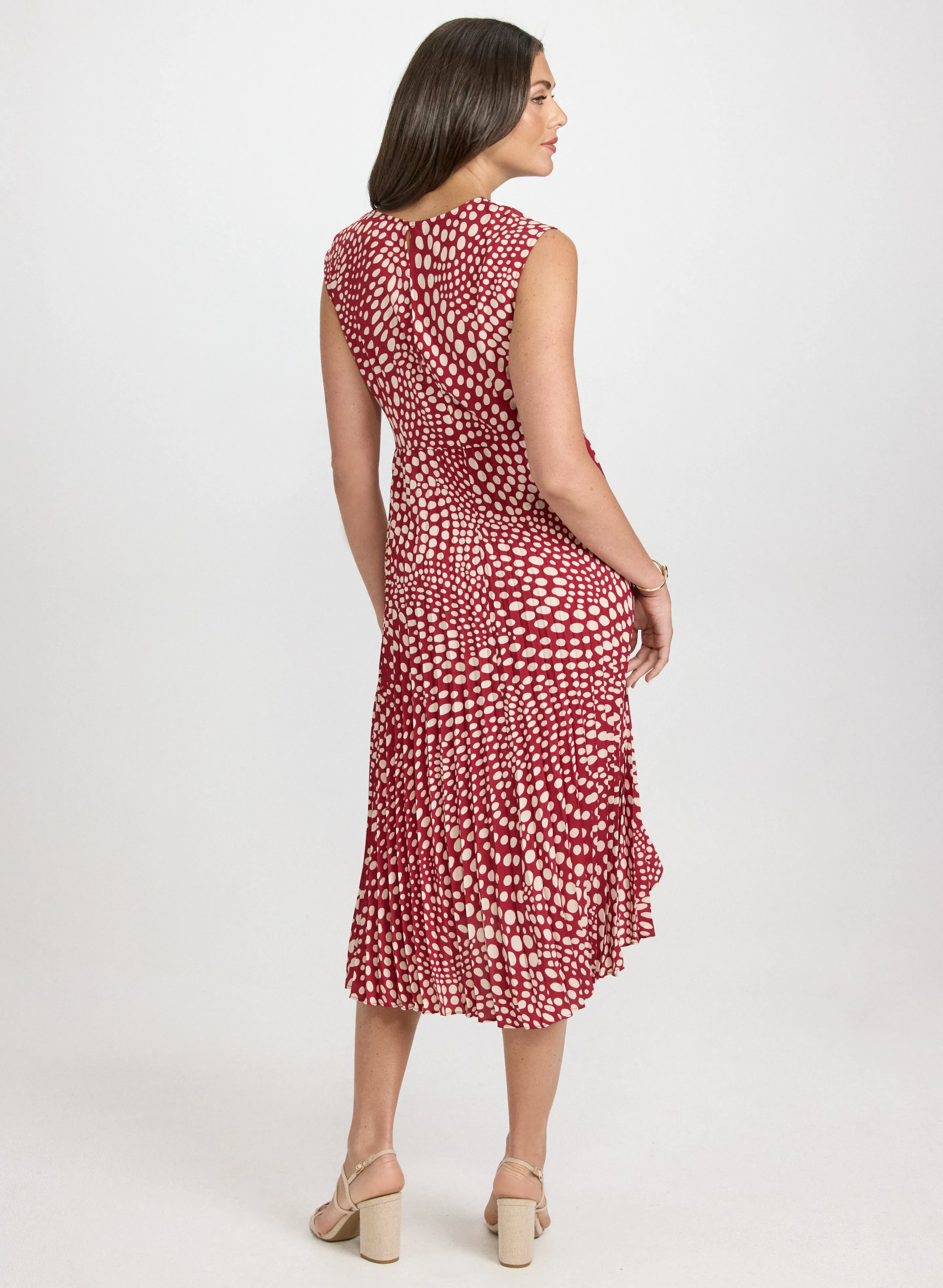 Polka Dot Plissé Dress sold by Laura product image thumbnail 4