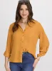 Crepe Button-Down Blouse sold by Laura