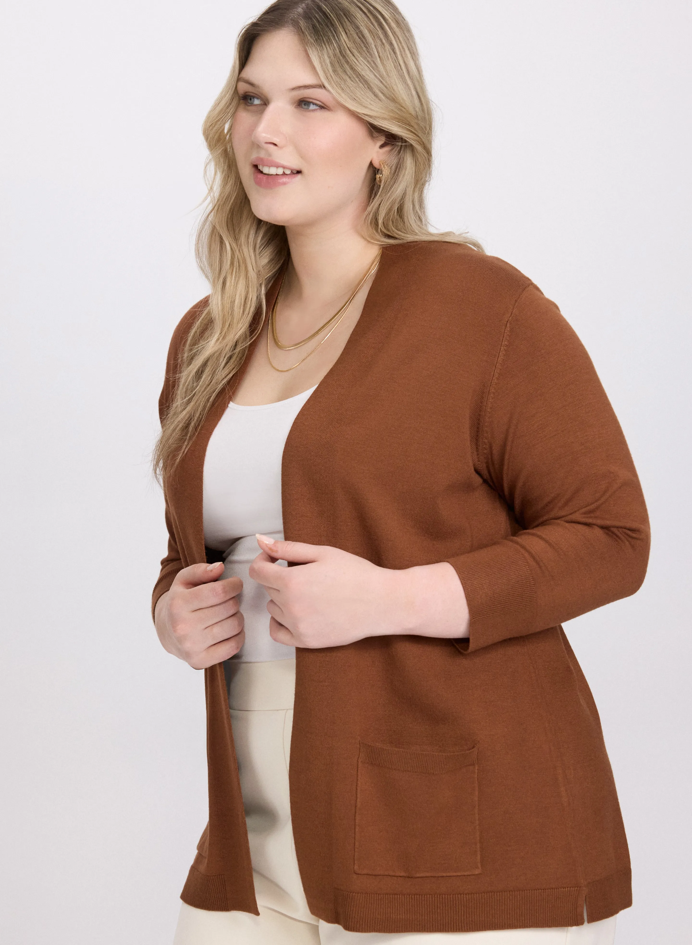 Short Open Front Cardigan sold by Laura product image thumbnail 2