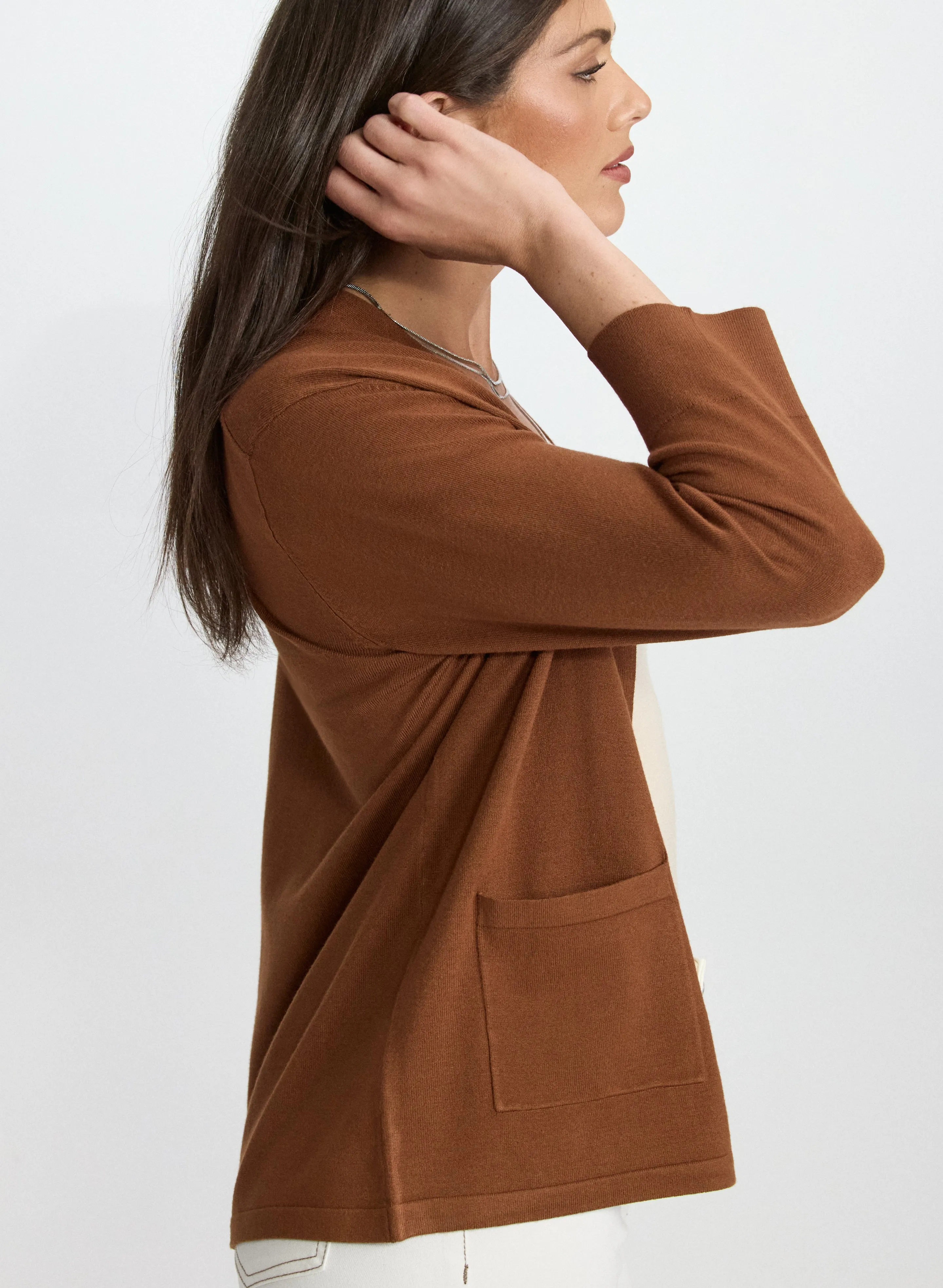 Short Open Front Cardigan sold by Laura product image thumbnail 2