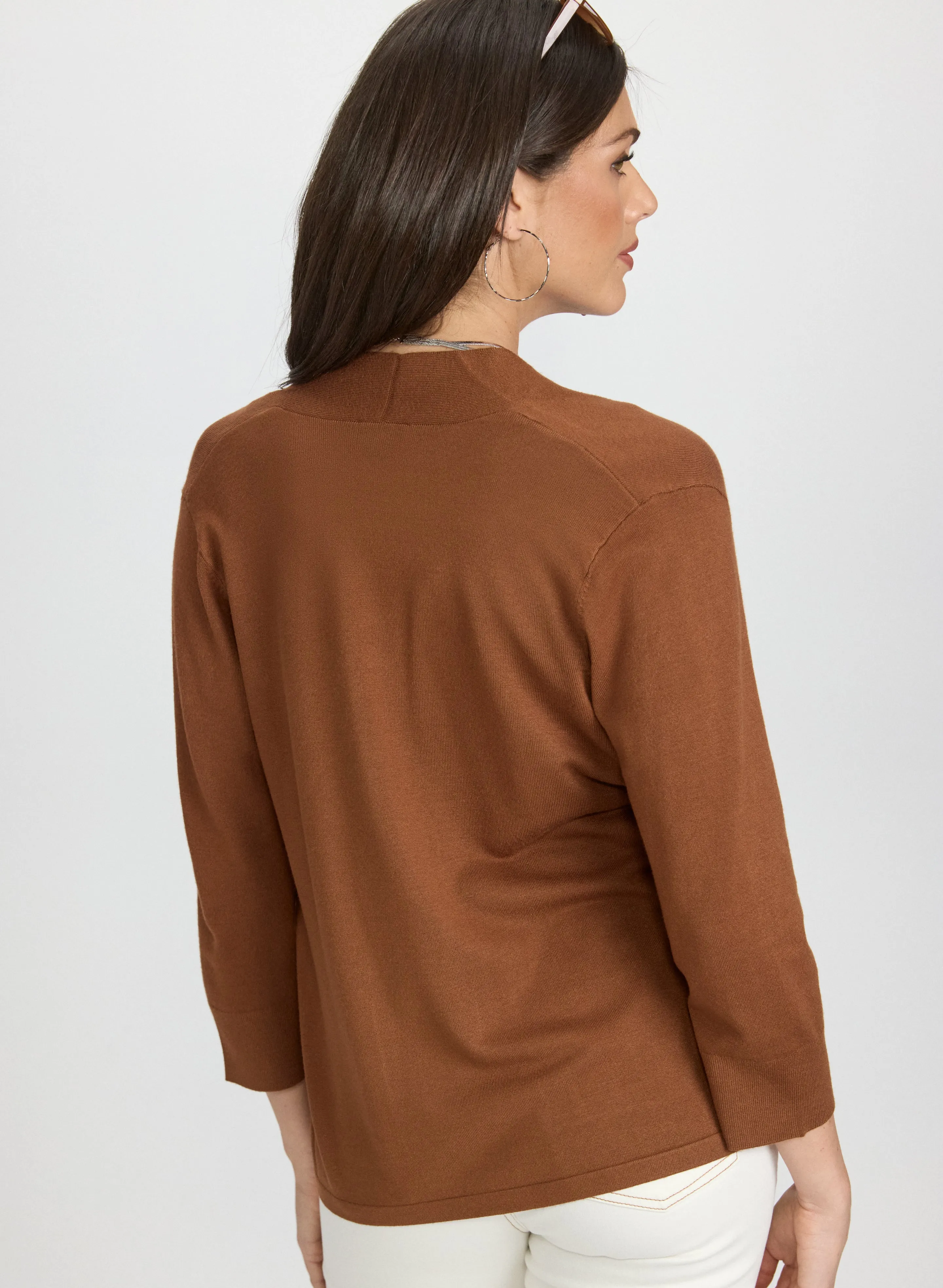 Short Open Front Cardigan sold by Laura product image thumbnail 3