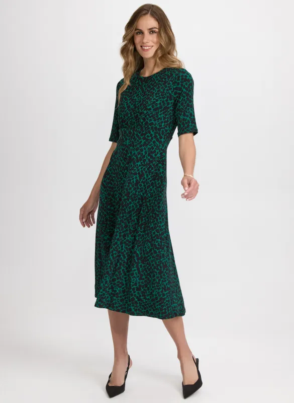 Abstract Midi Dress sold by Laura