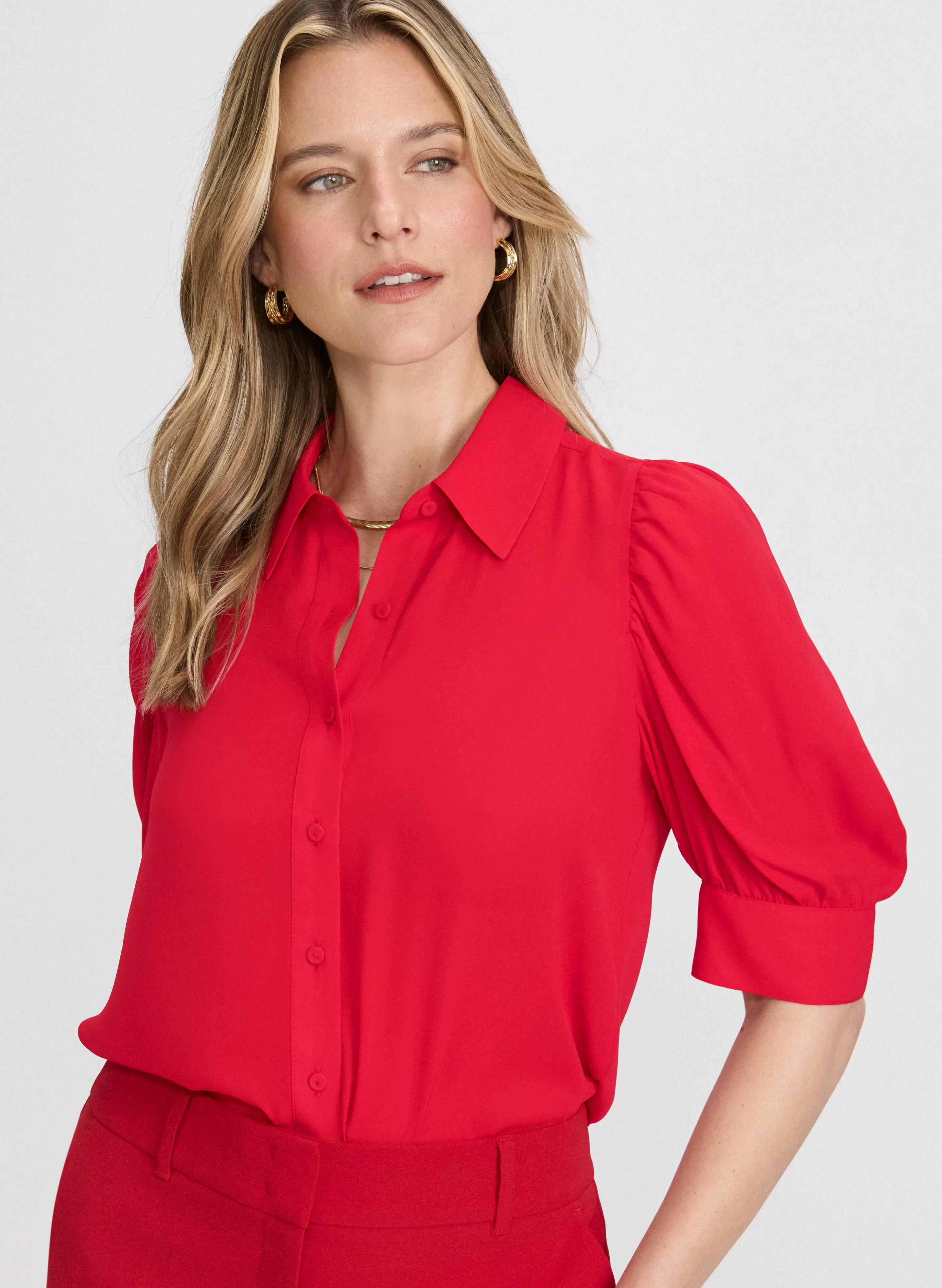 Puff Sleeve Blouse sold by Laura