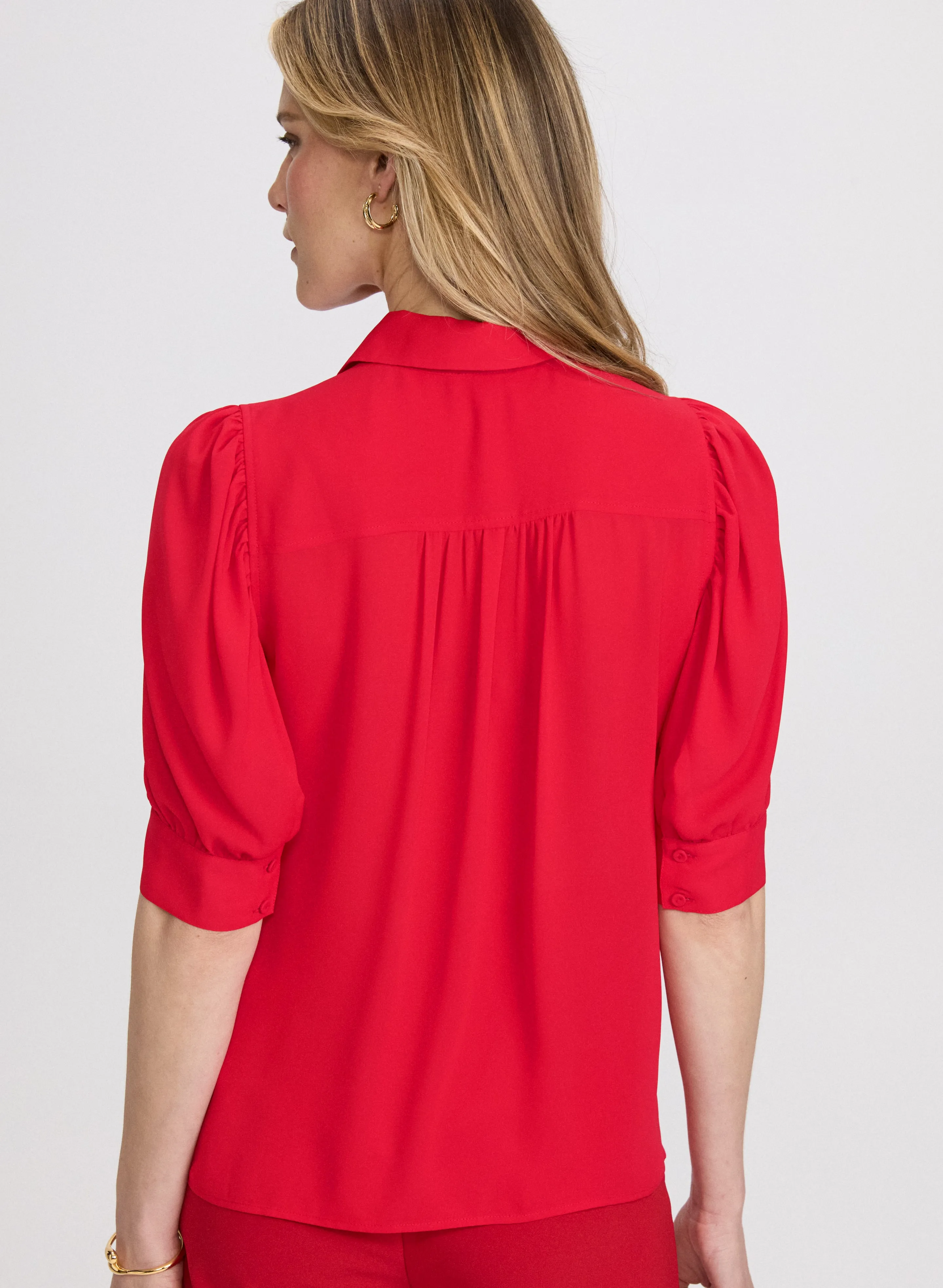 Puff Sleeve Blouse sold by Laura product image thumbnail 2