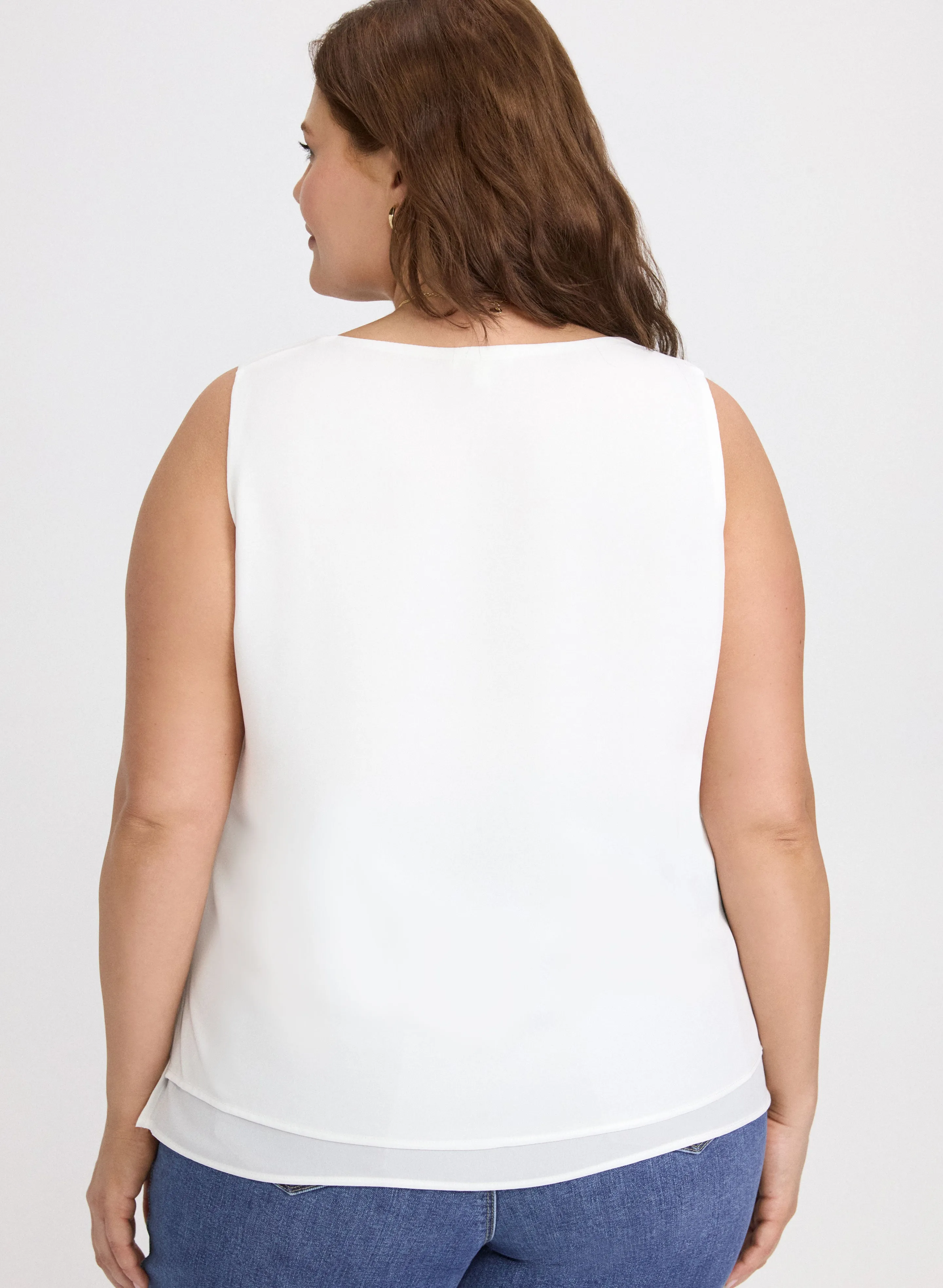 Layered Sleeveless Blouse sold by Laura product image thumbnail 4