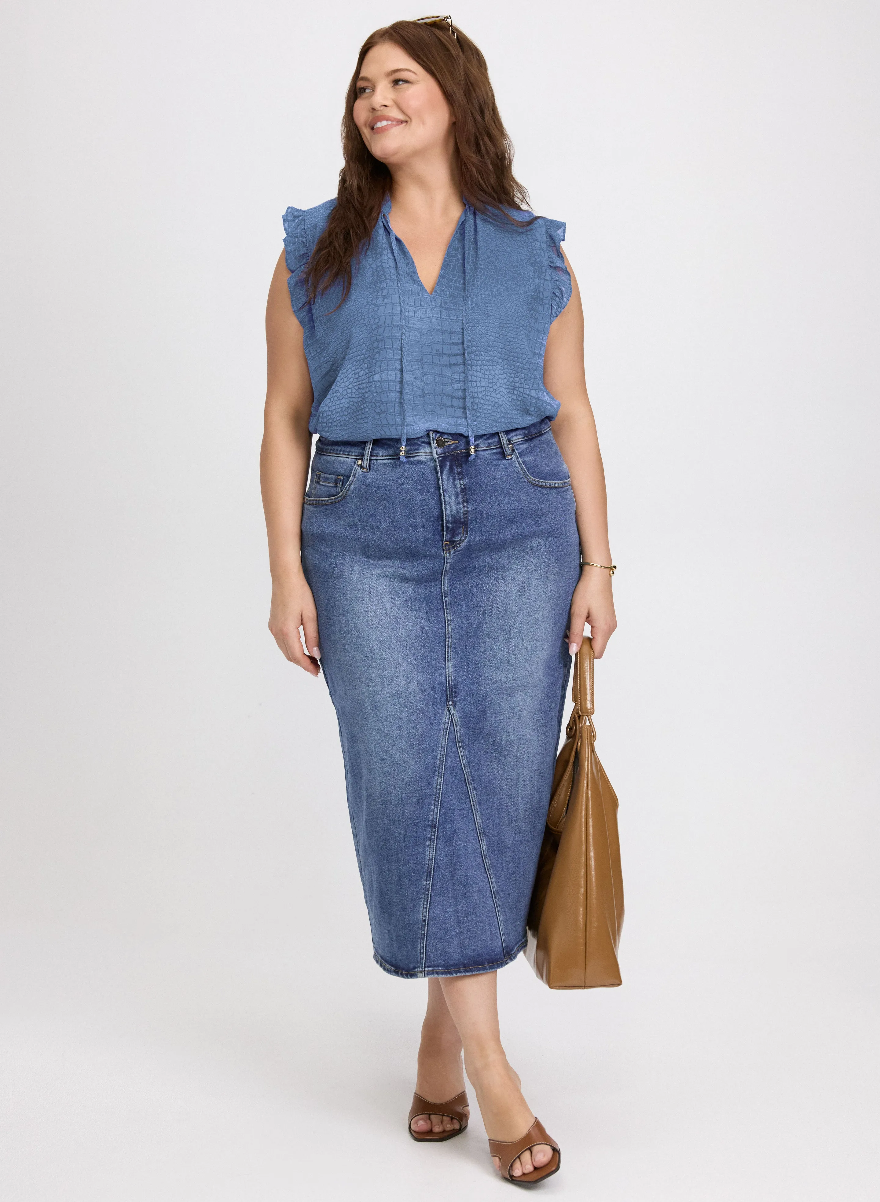 Snake Print Chiffon Blouse sold by Laura product image thumbnail 3