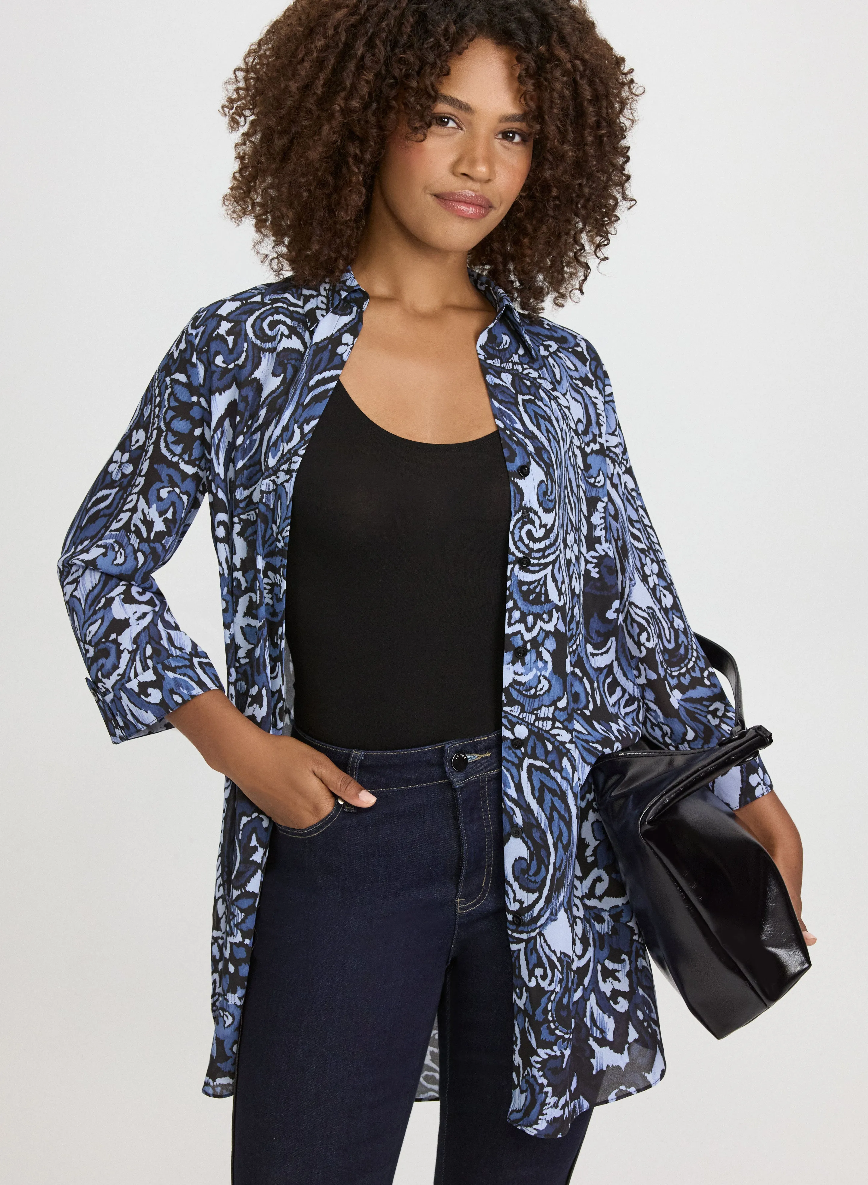 Paisley Tunic Blouse sold by Laura