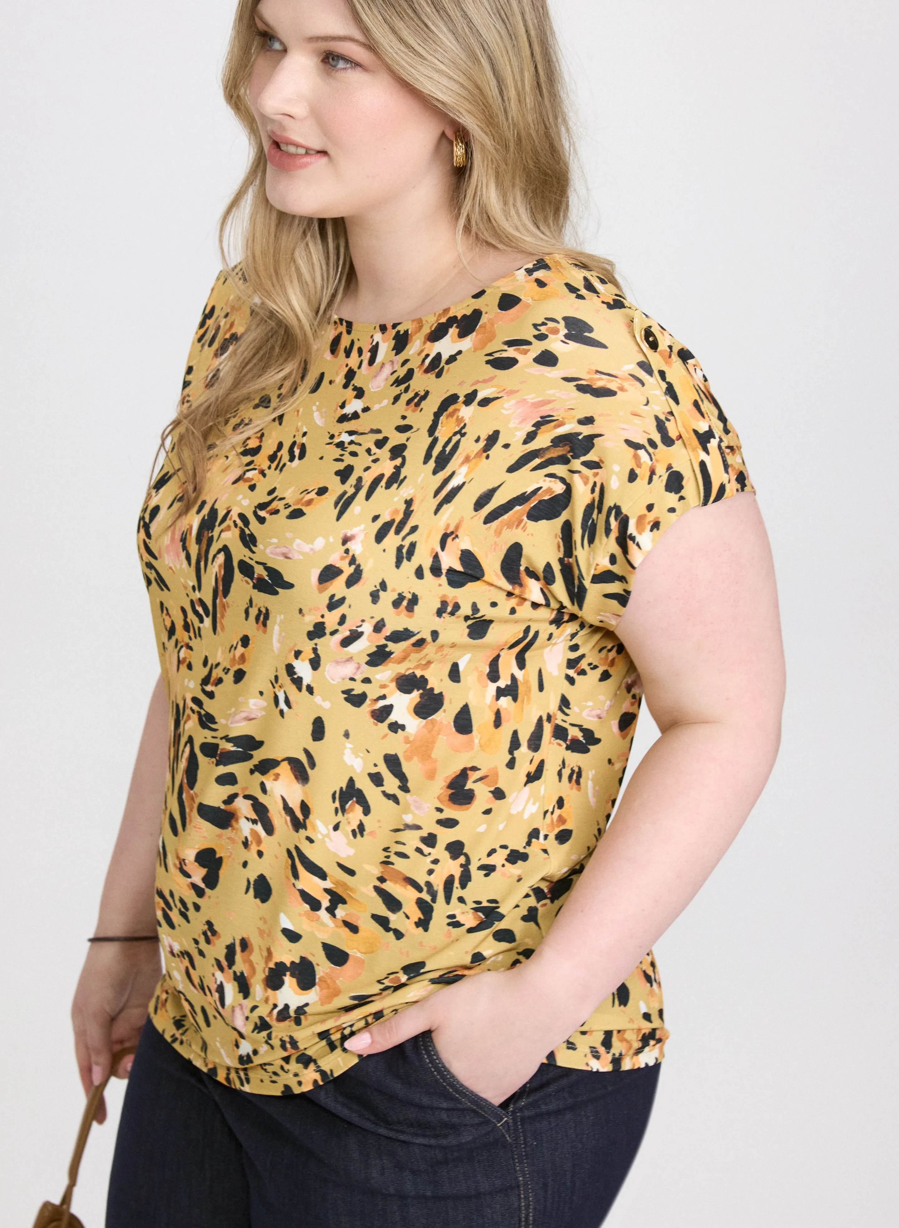 Mixed Print Top sold by Laura product image thumbnail 2