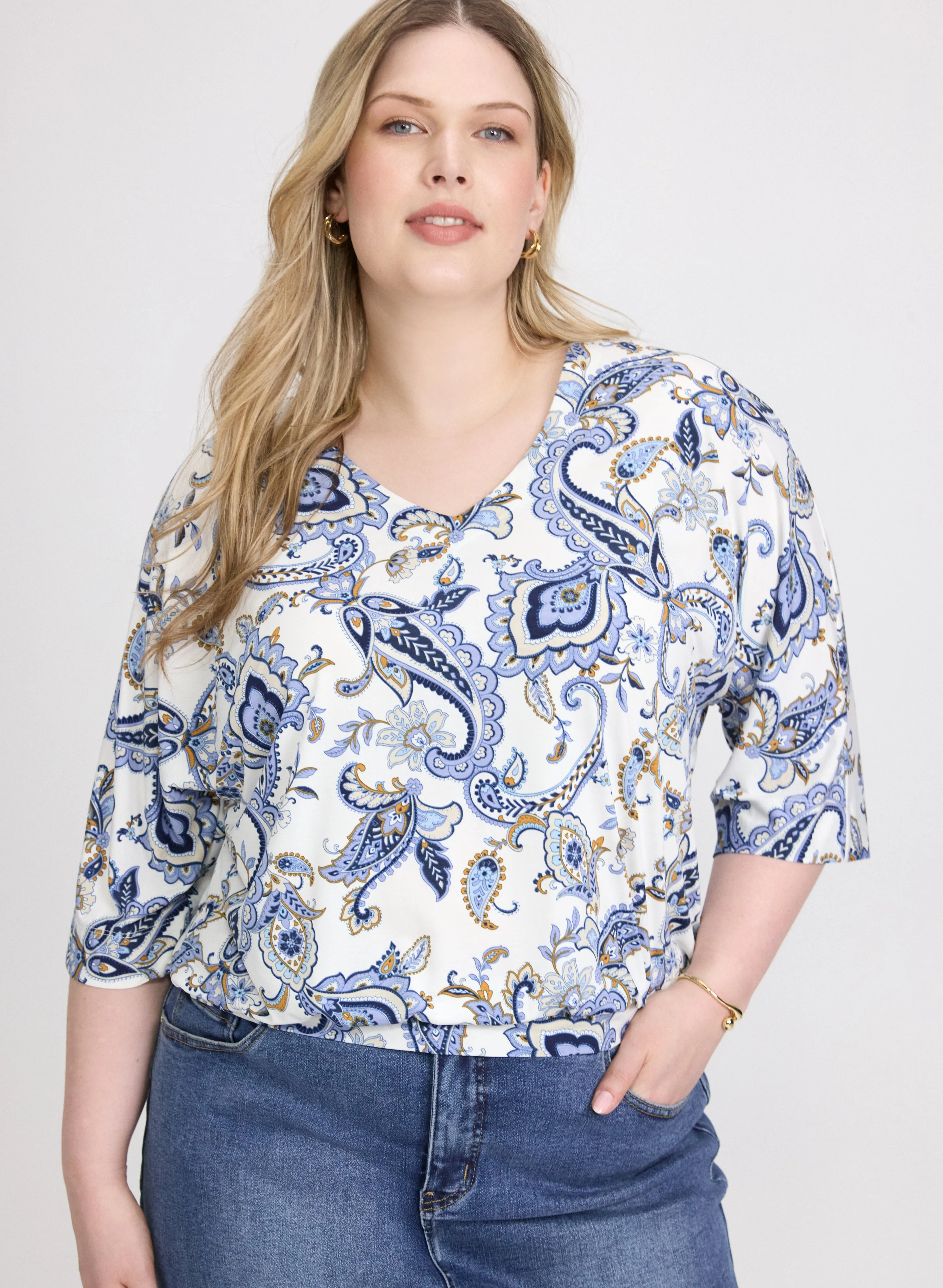 Paisley Print Top sold by Laura