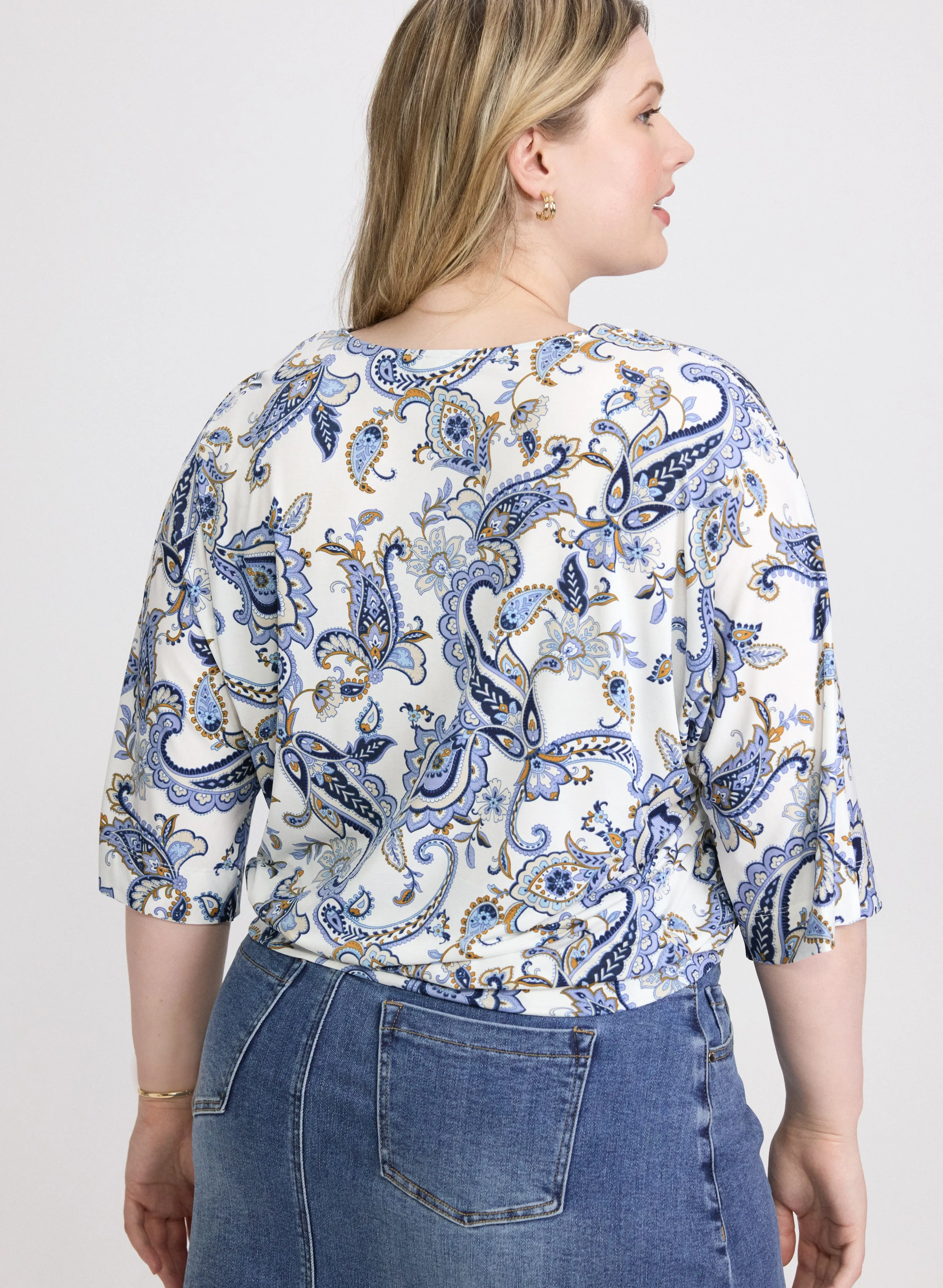 Paisley Print Top sold by Laura product image thumbnail 3