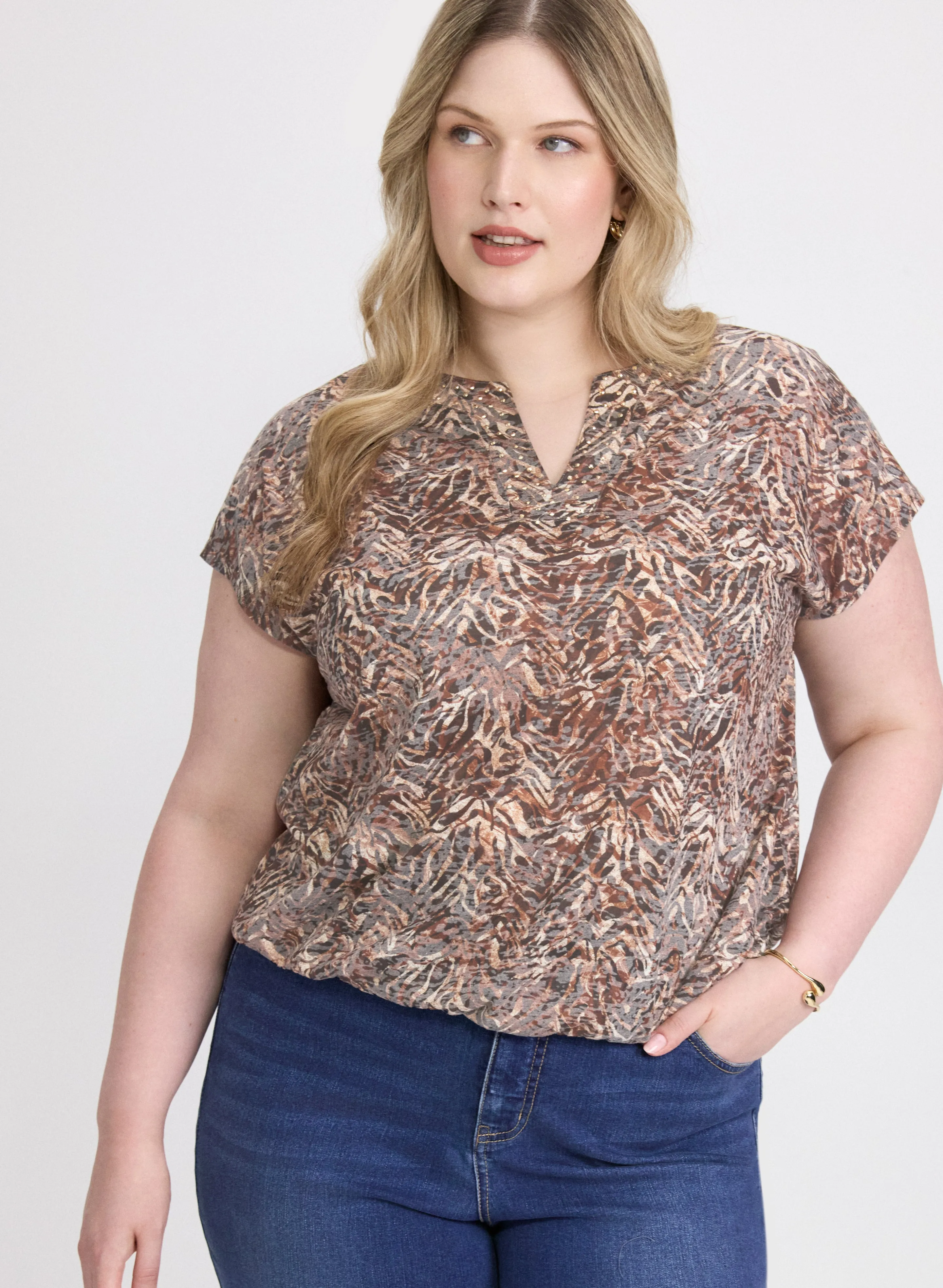 Animal Print T-Shirt sold by Laura