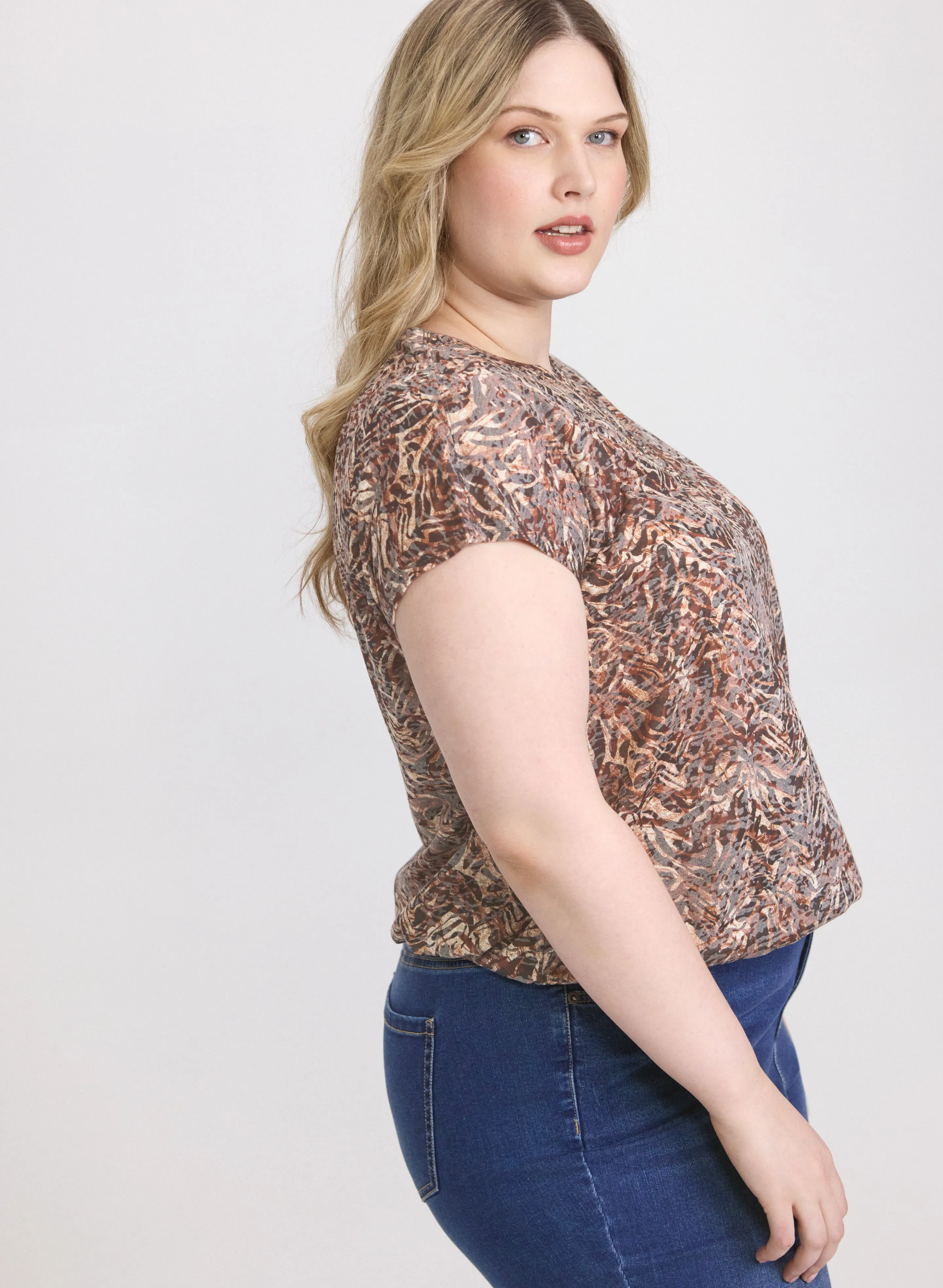 Animal Print T-Shirt sold by Laura product image thumbnail 2