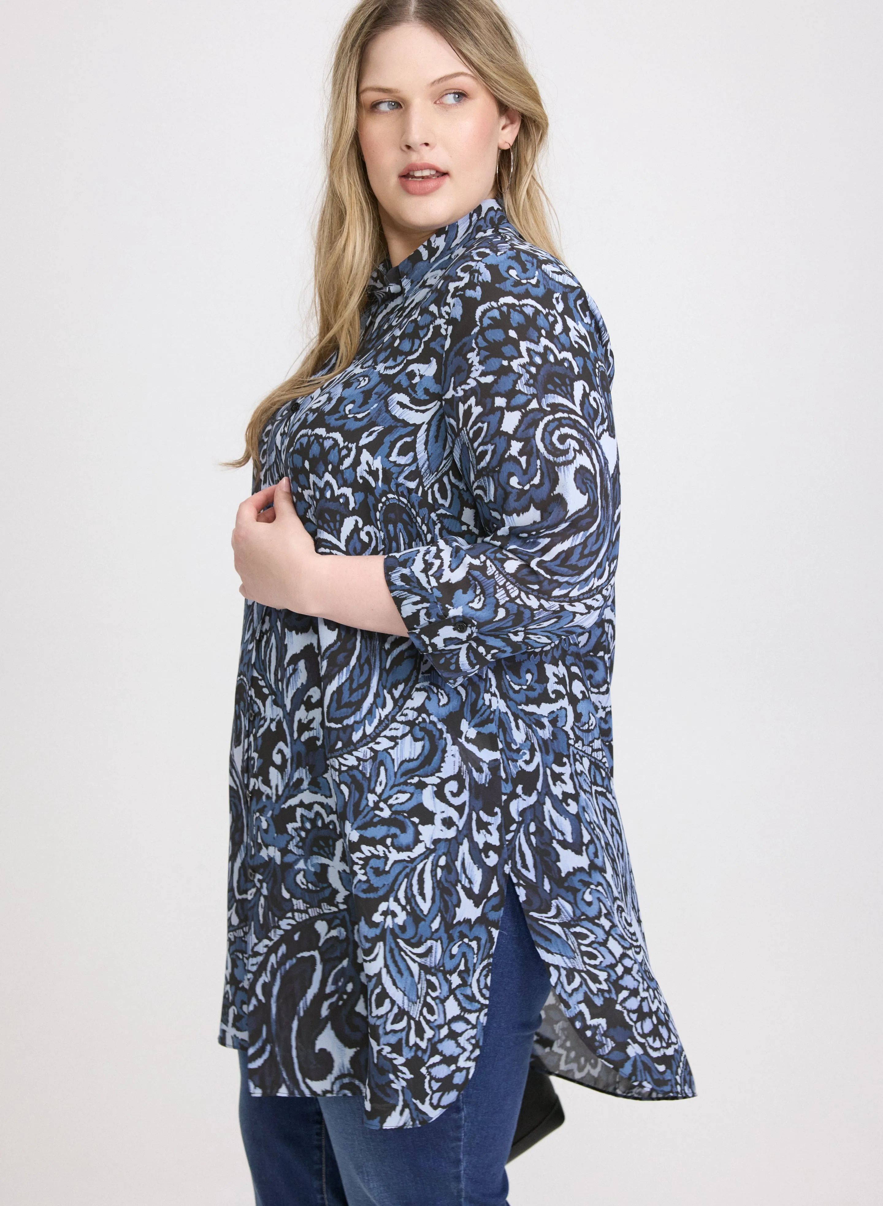 Paisley Tunic Blouse sold by Laura product image thumbnail 2