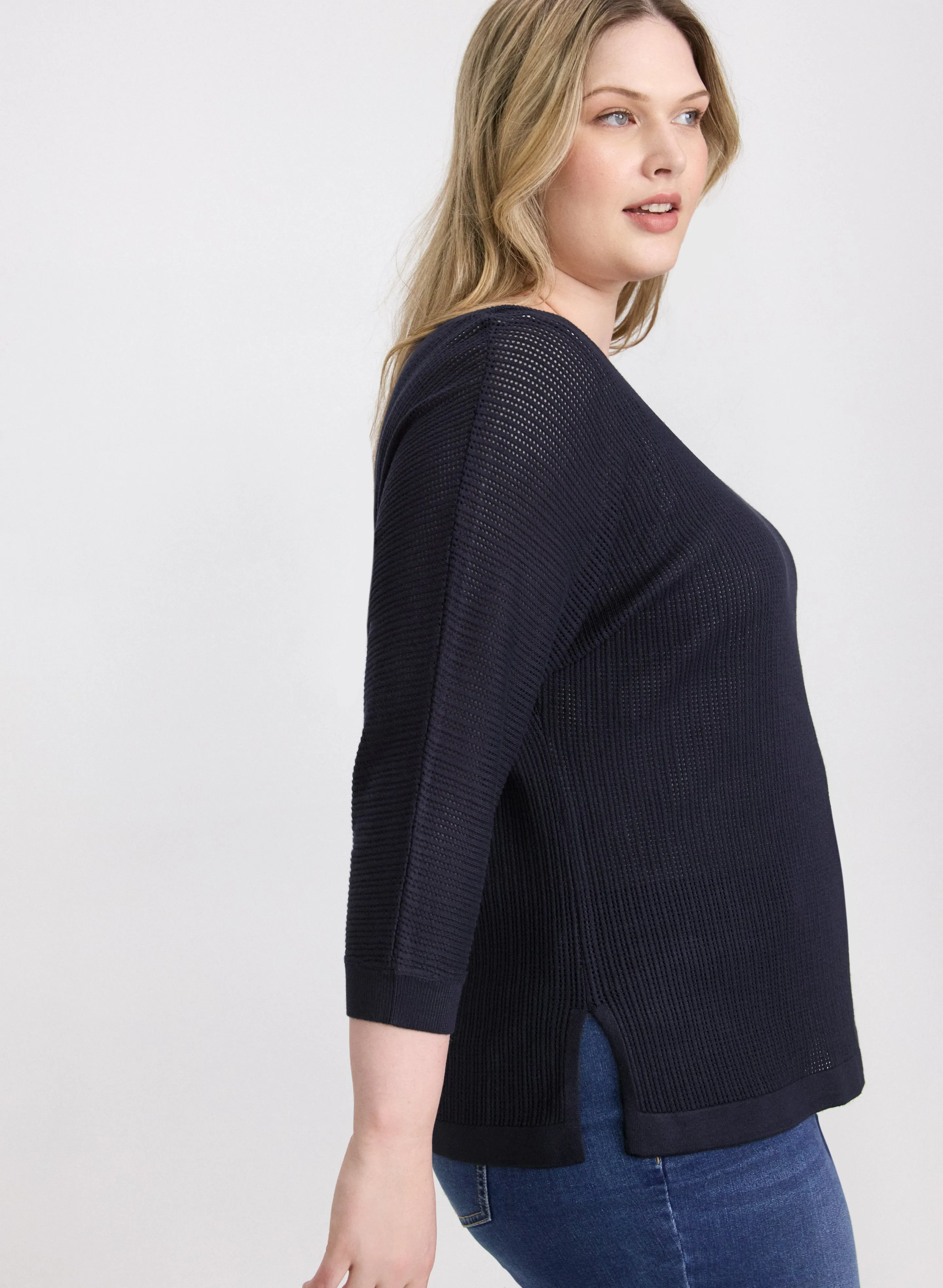 Open Knit Sweater sold by Laura product image thumbnail 2