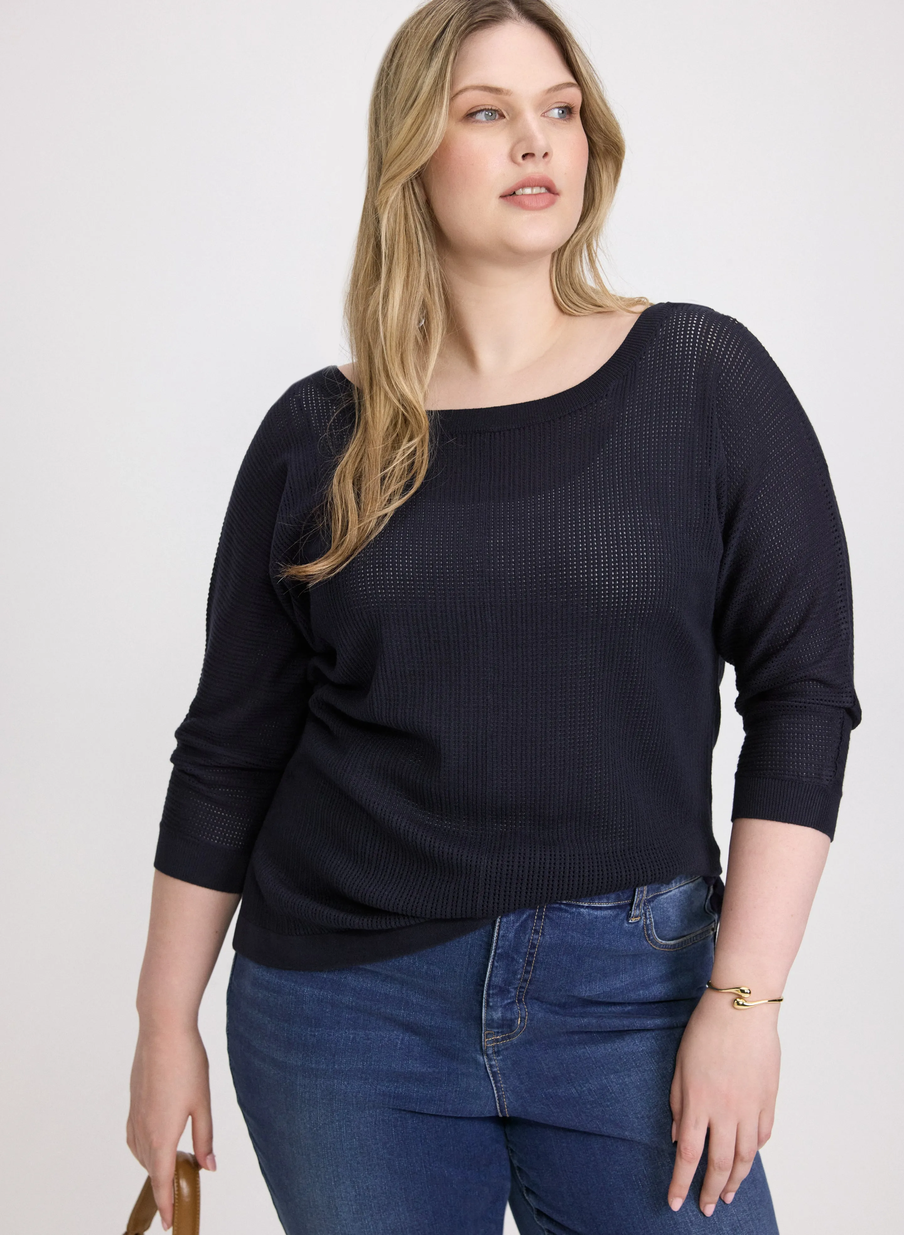 Open Knit Sweater sold by Laura