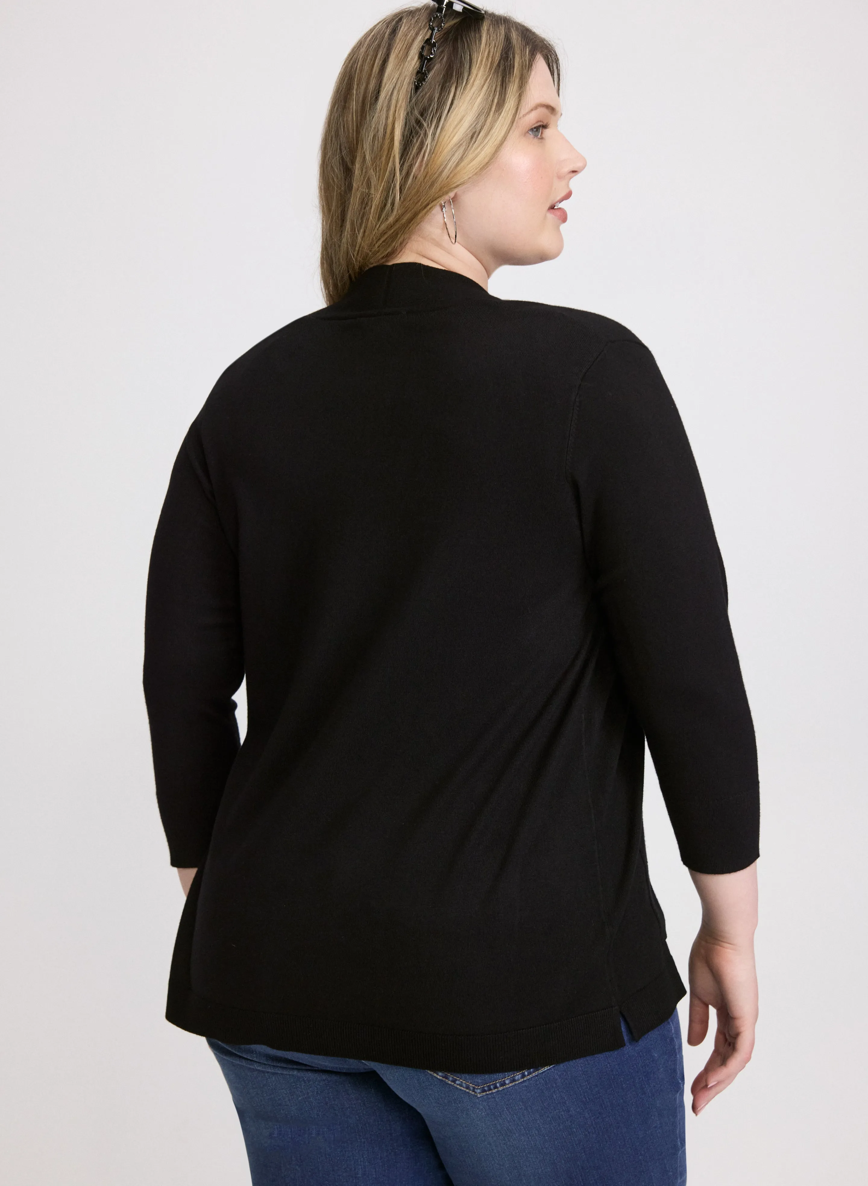 Short Open Front Cardigan sold by Laura product image thumbnail 3