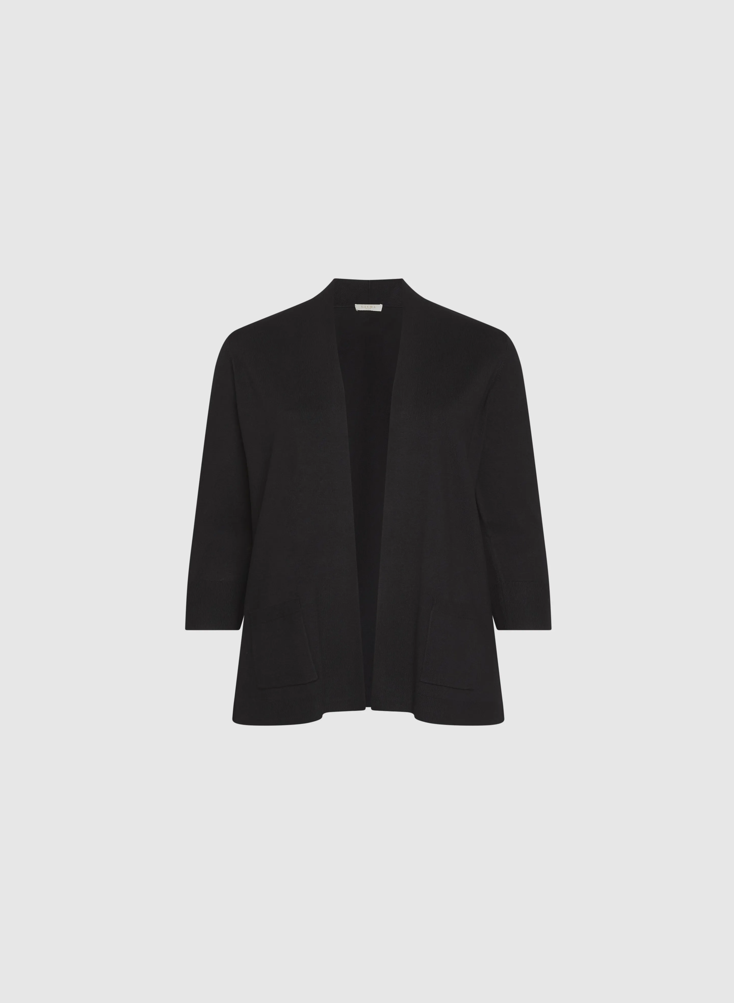 Short Open Front Cardigan sold by Laura