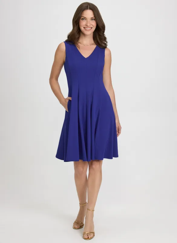 Sleeveless V-Neck Dress sold by Laura