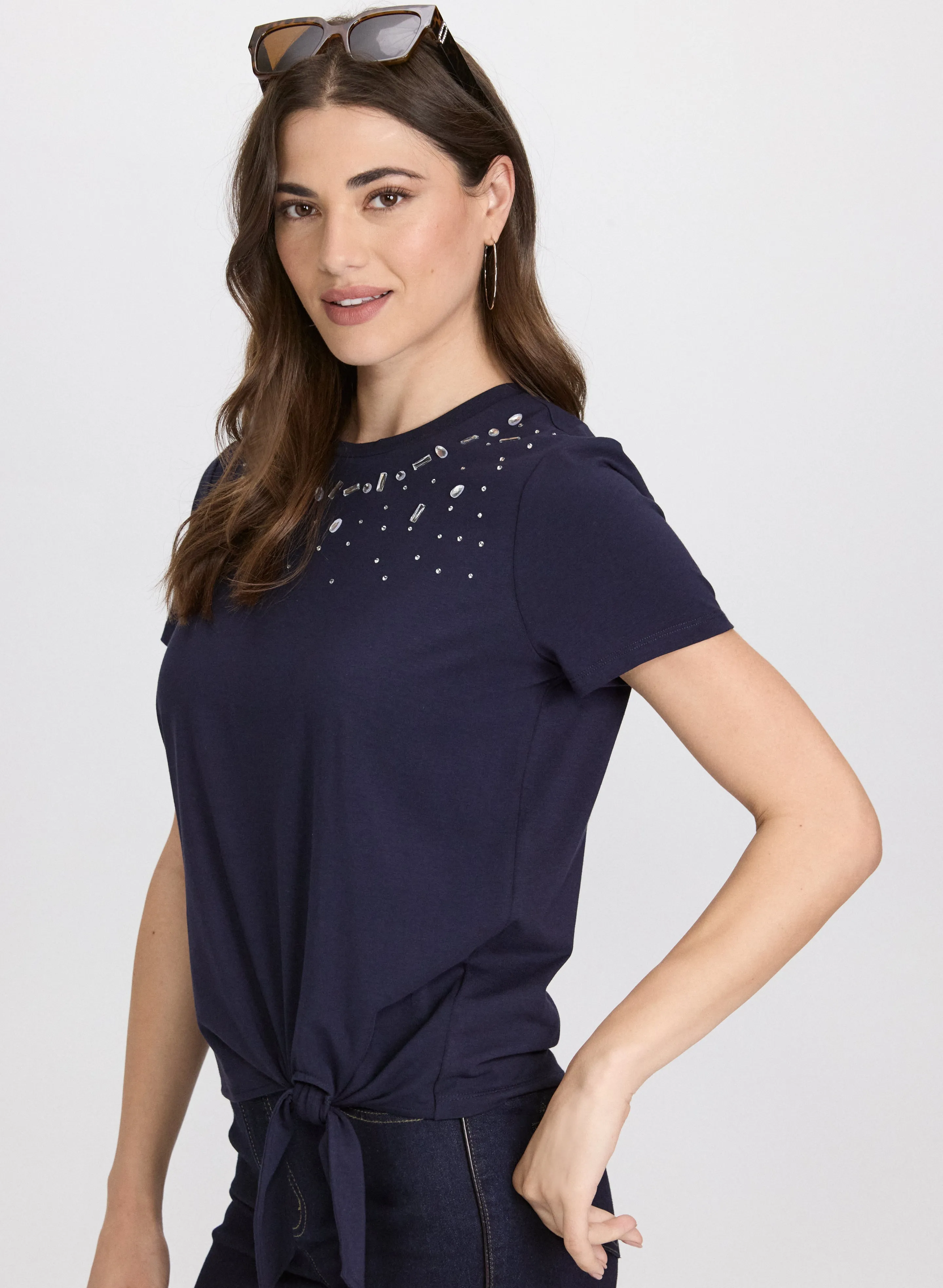 Crystal Trim T-Shirt sold by Laura product image thumbnail 2